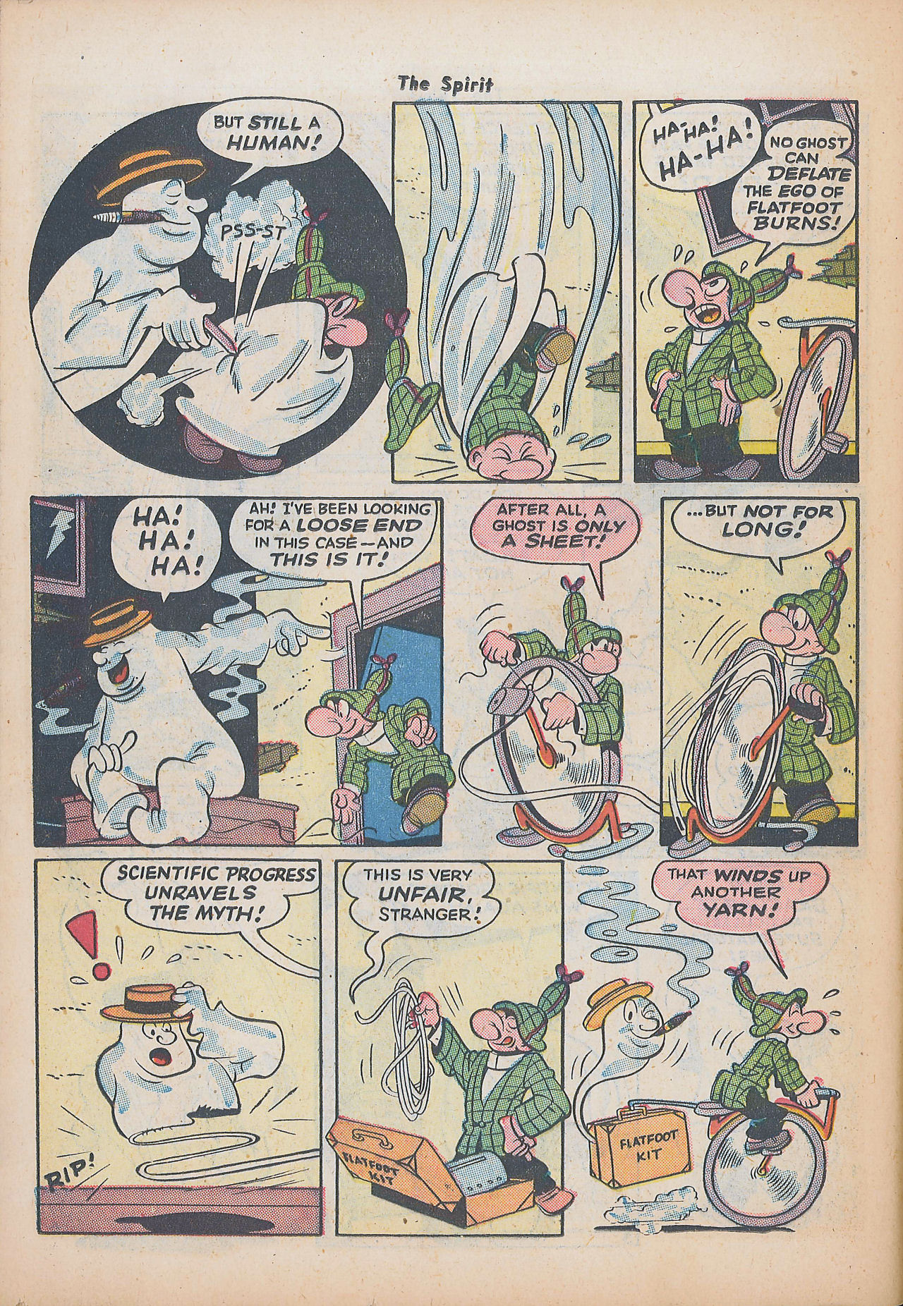 Read online The Spirit (1944) comic -  Issue #9 - 38