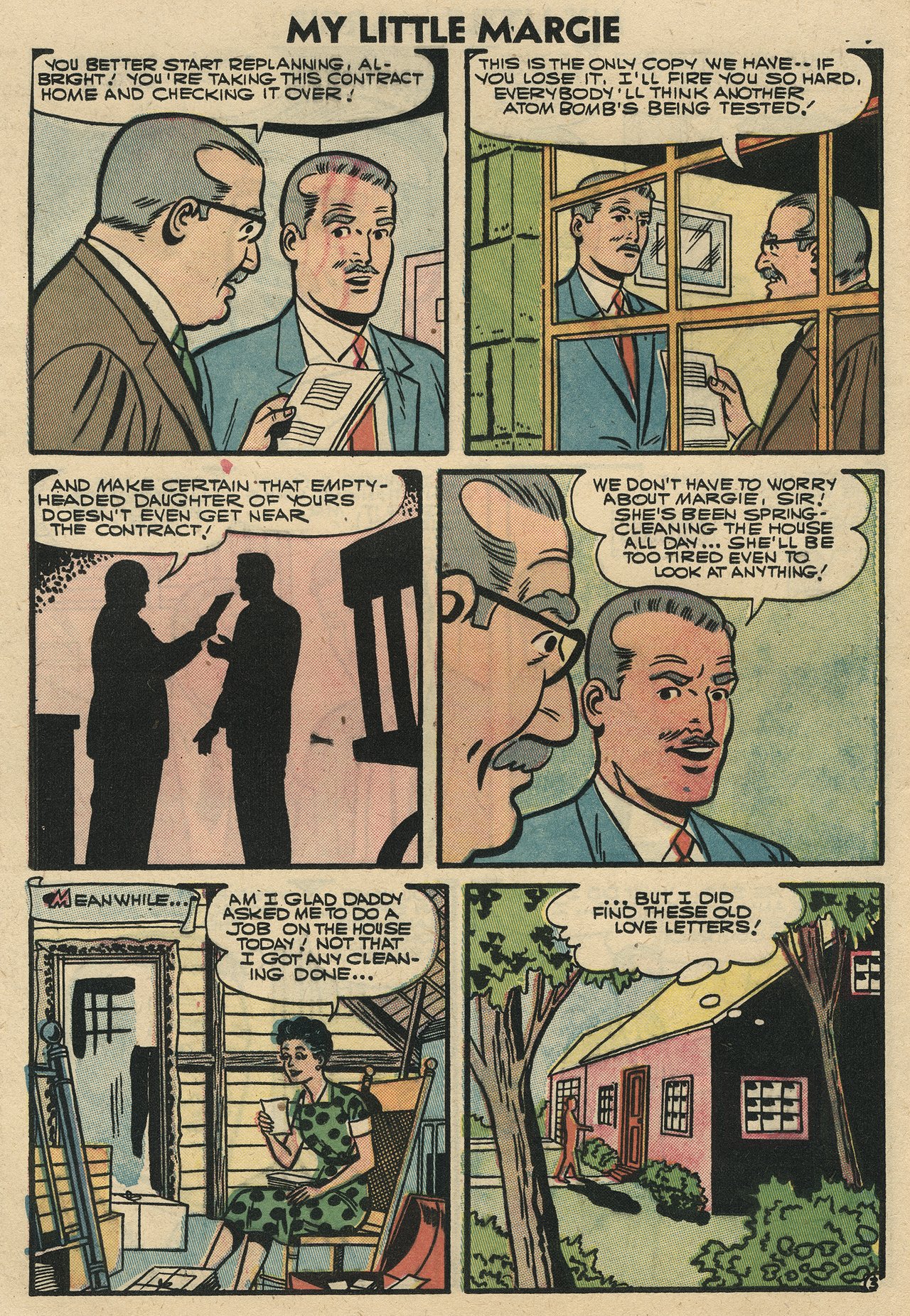 Read online My Little Margie (1954) comic -  Issue #14 - 16