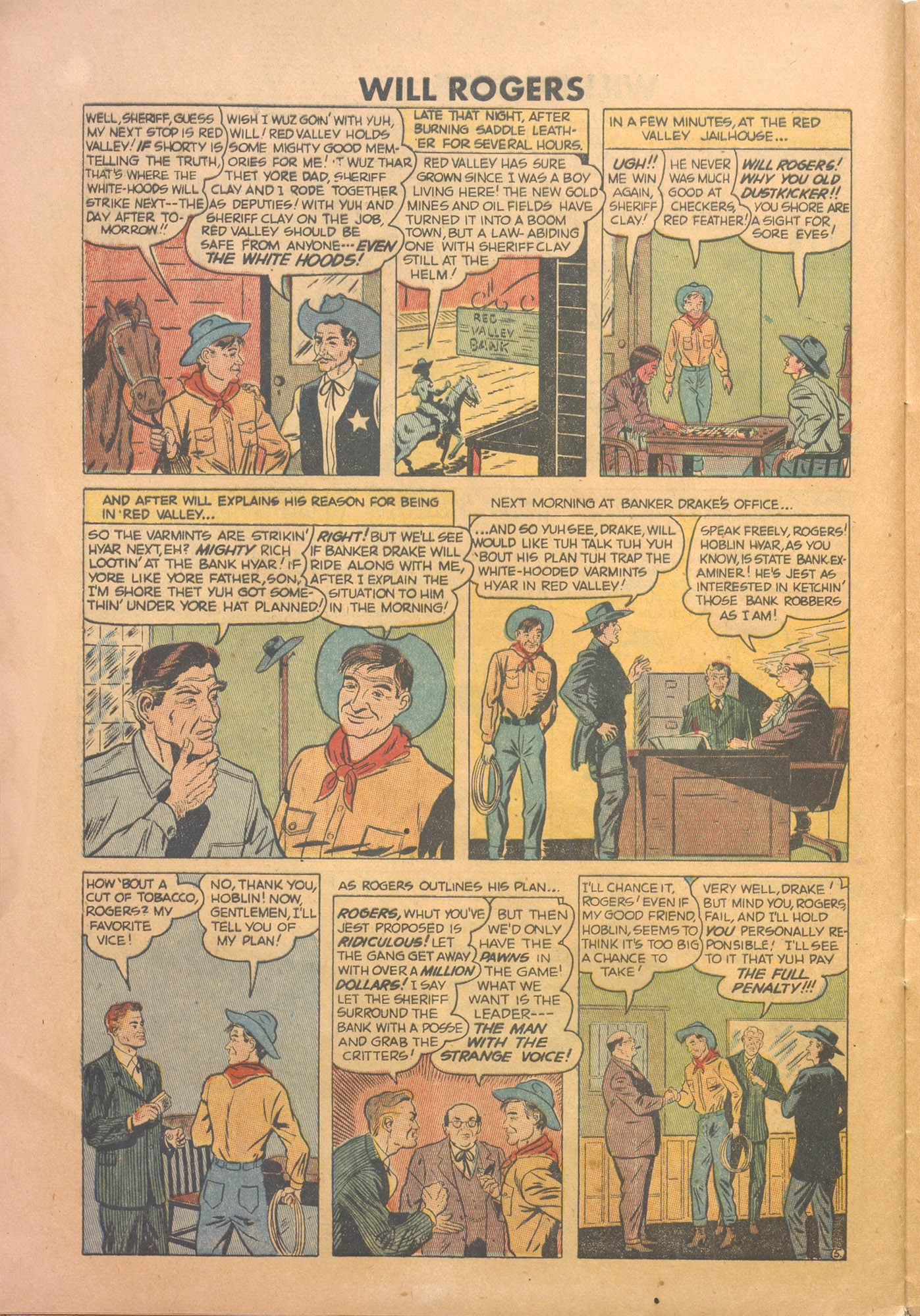 Read online Will Rogers Western comic -  Issue #2 - 28