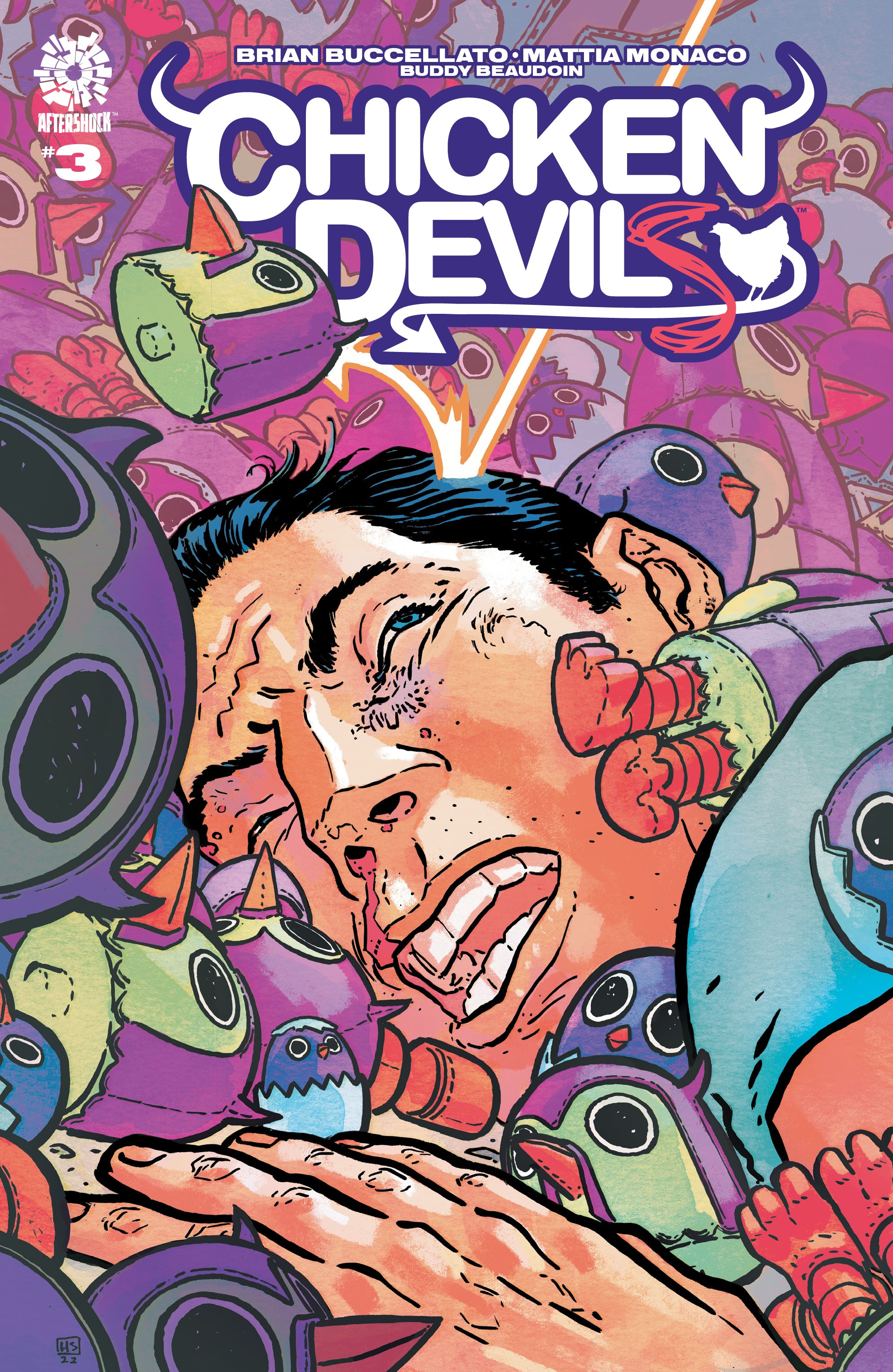 Read online Chicken Devils comic -  Issue #3 - 1