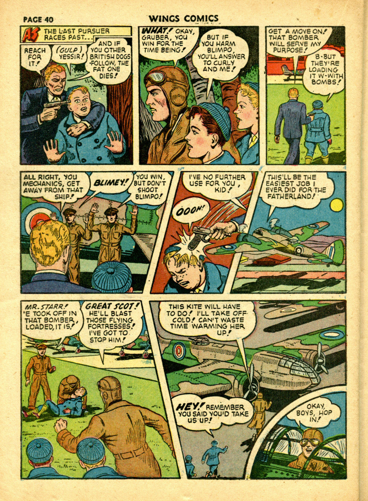 Read online Wings Comics comic -  Issue #19 - 43