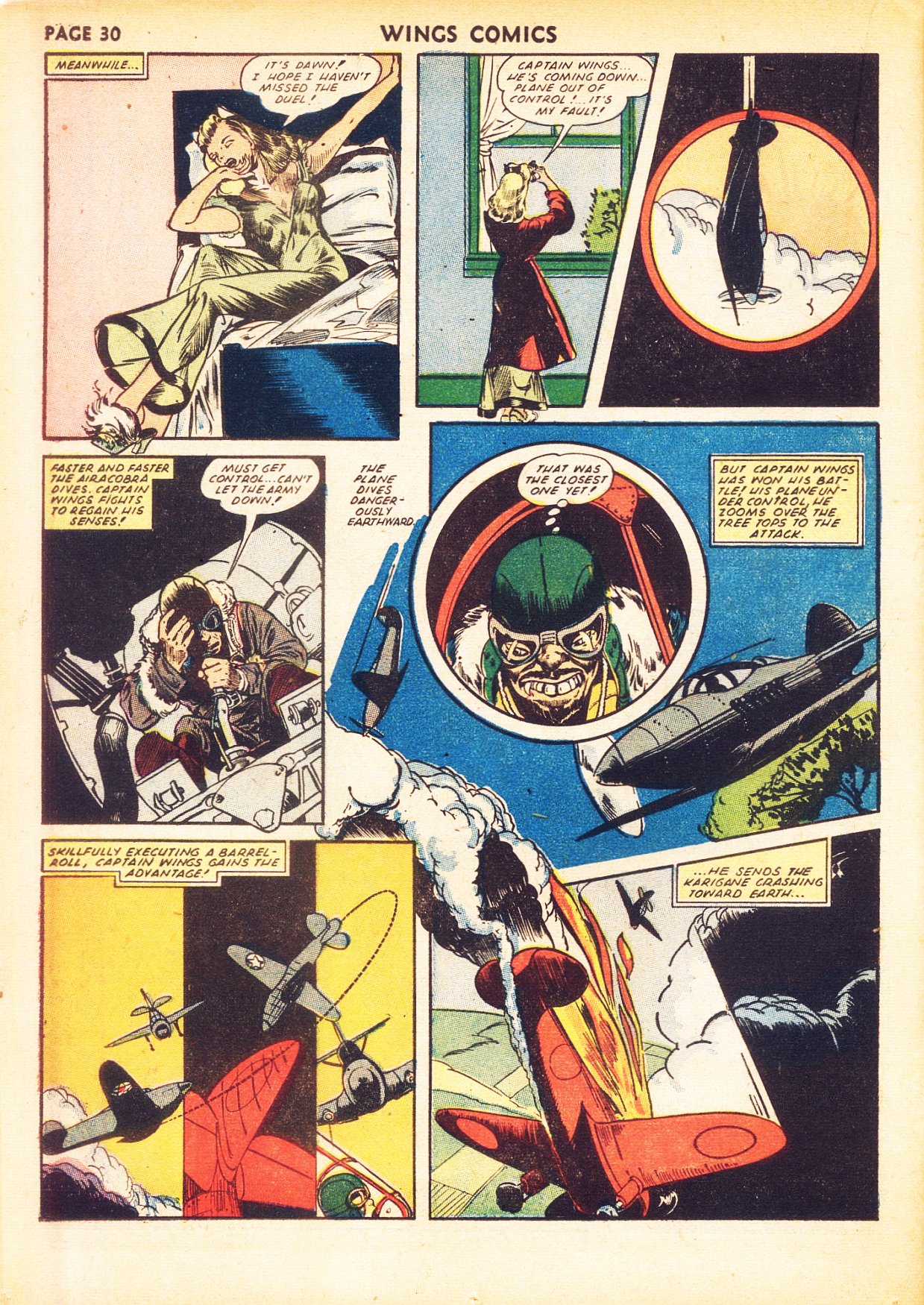 Read online Wings Comics comic -  Issue #24 - 32