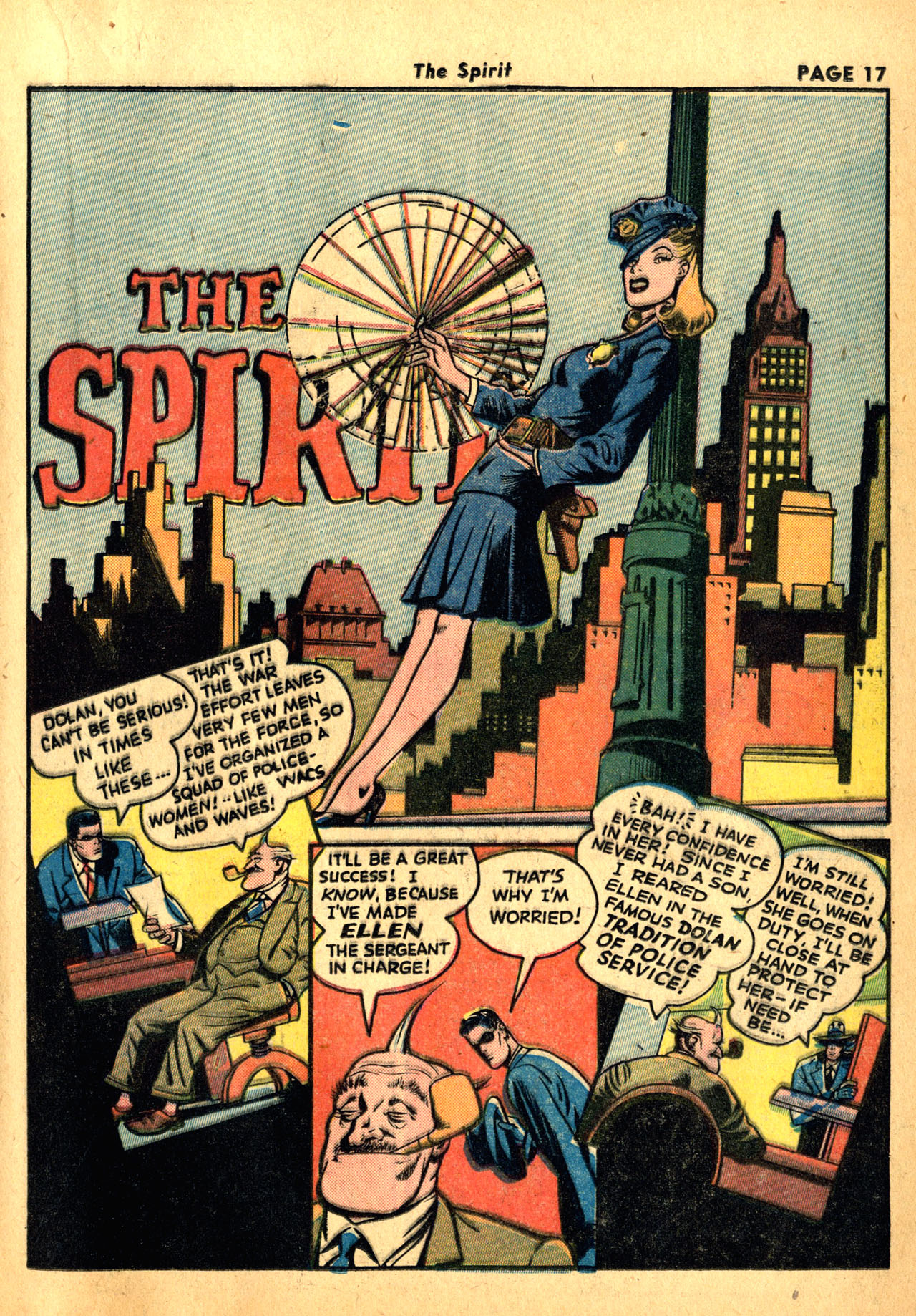 Read online The Spirit (1944) comic -  Issue #1 - 19