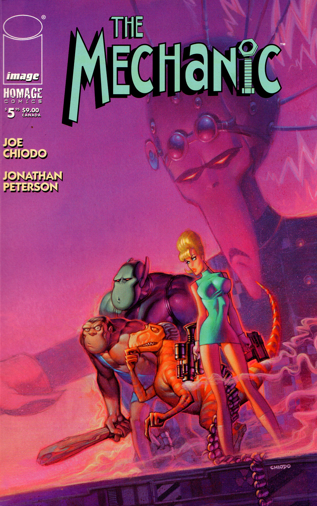 Read online The Mechanic comic -  Issue # Full - 1