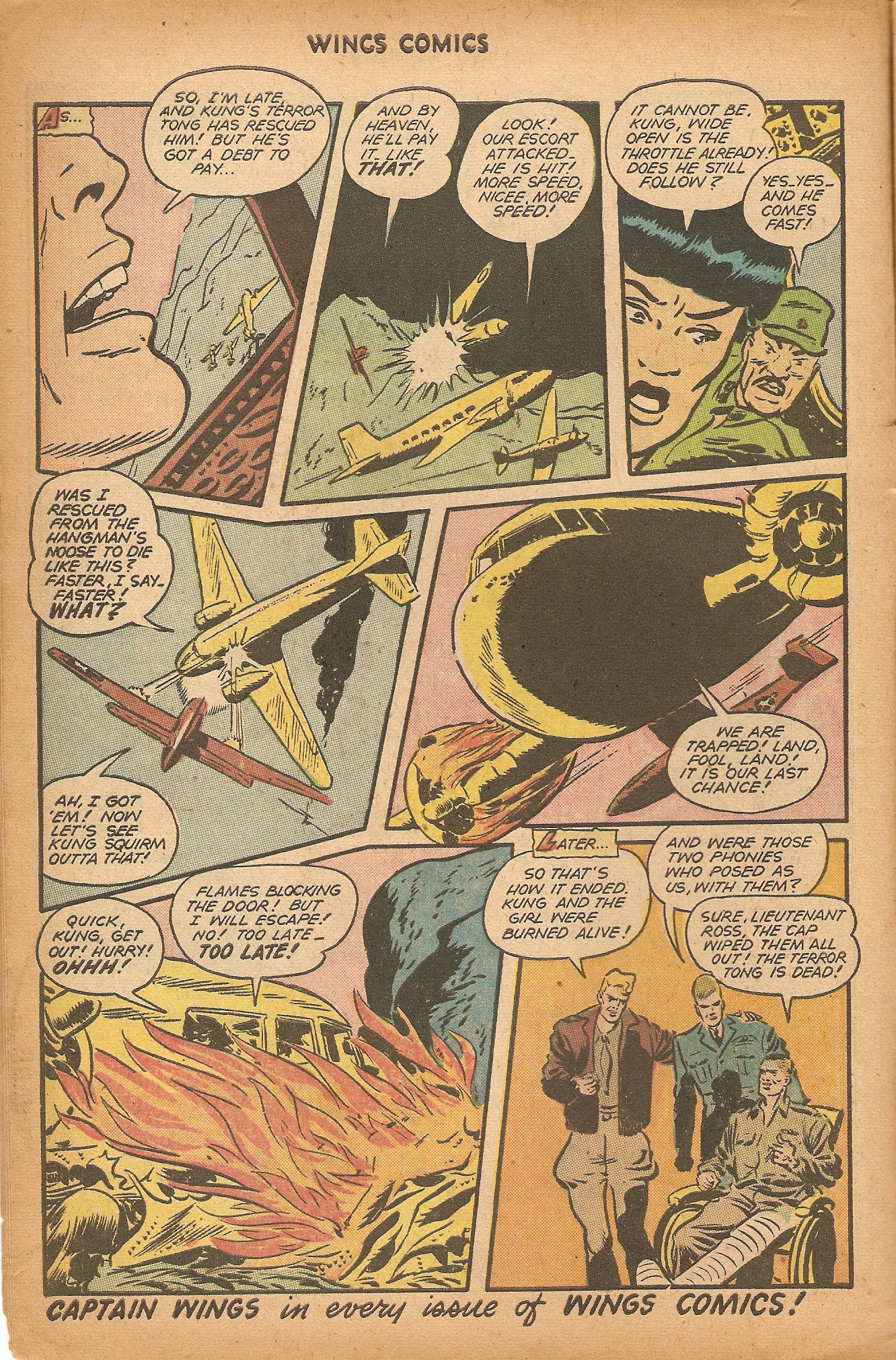 Read online Wings Comics comic -  Issue #81 - 12