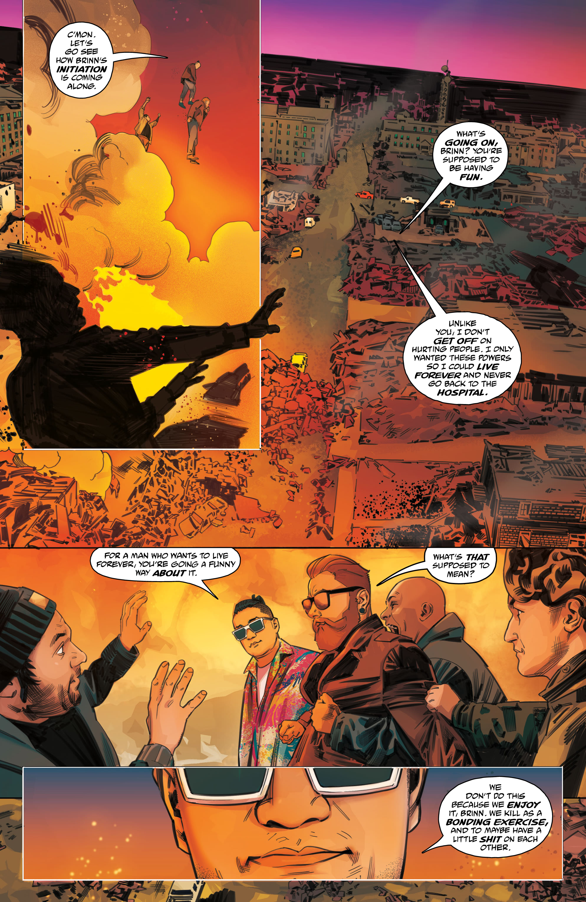 Read online The Ambassadors comic -  Issue #5 - 21