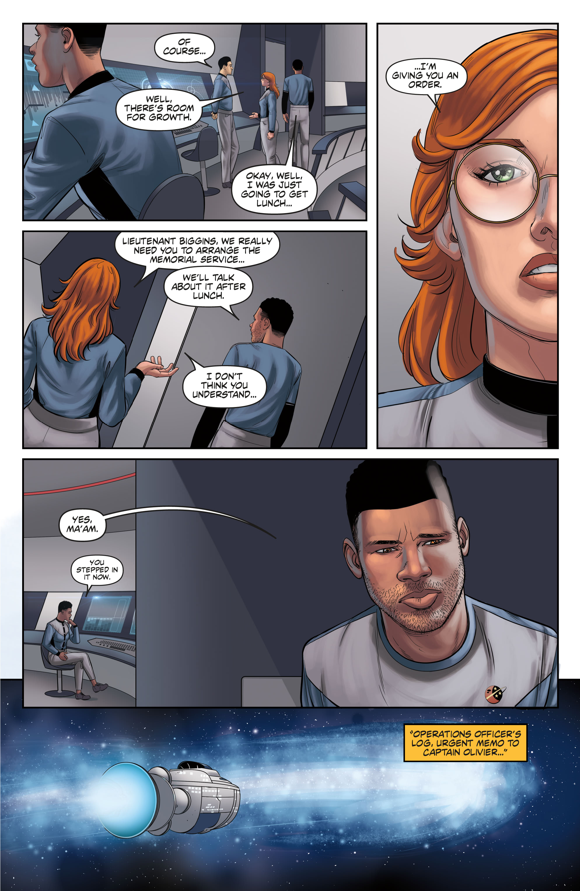 Read online Space Job comic -  Issue #3 - 19