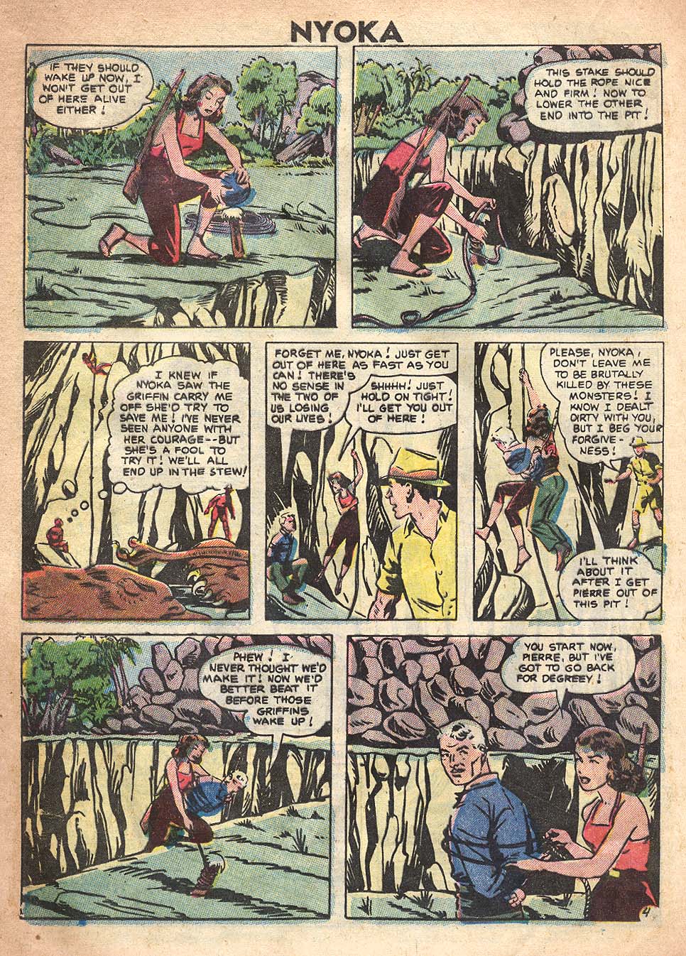 Read online Nyoka the Jungle Girl (1955) comic -  Issue #14 - 24