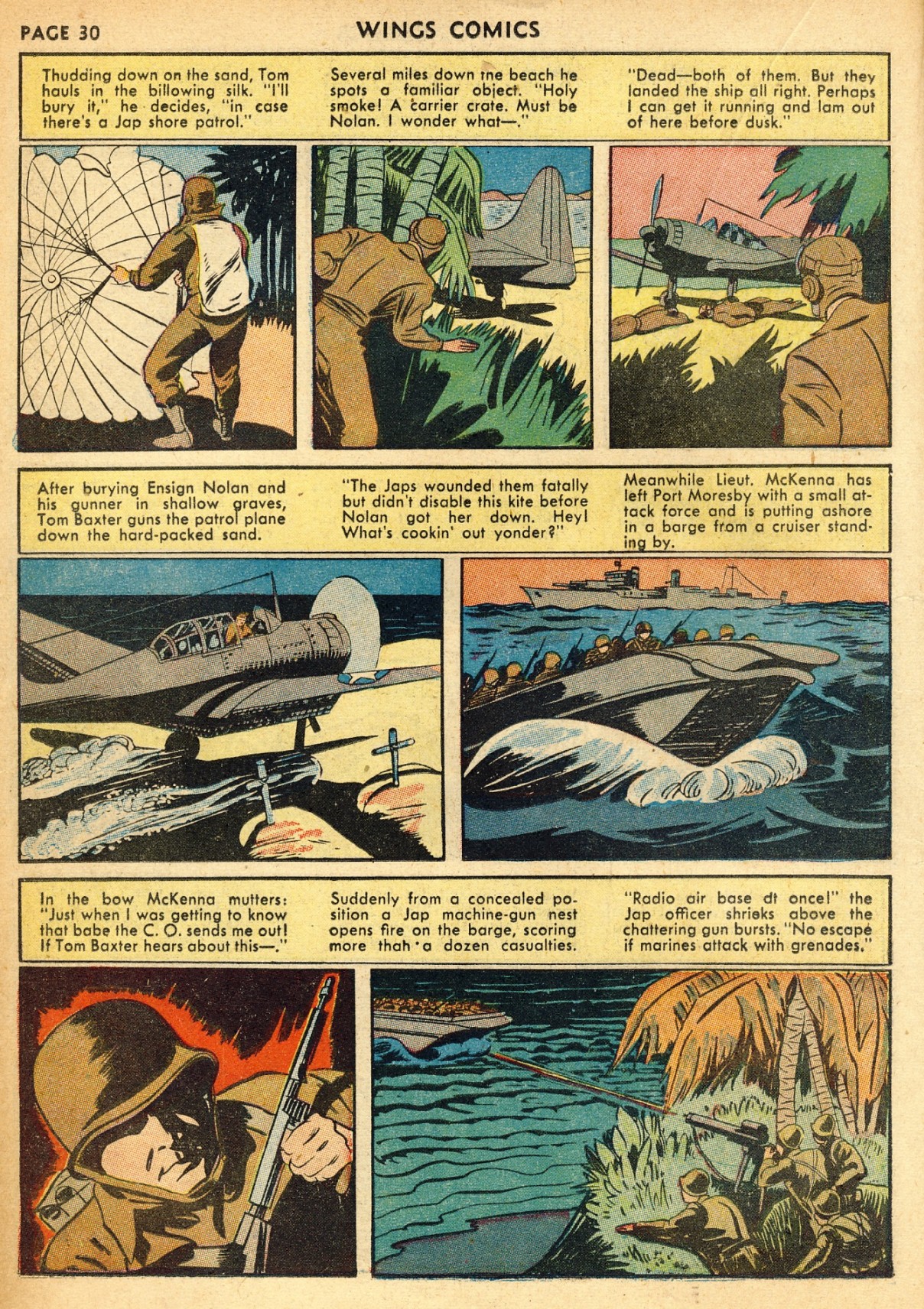 Read online Wings Comics comic -  Issue #29 - 32