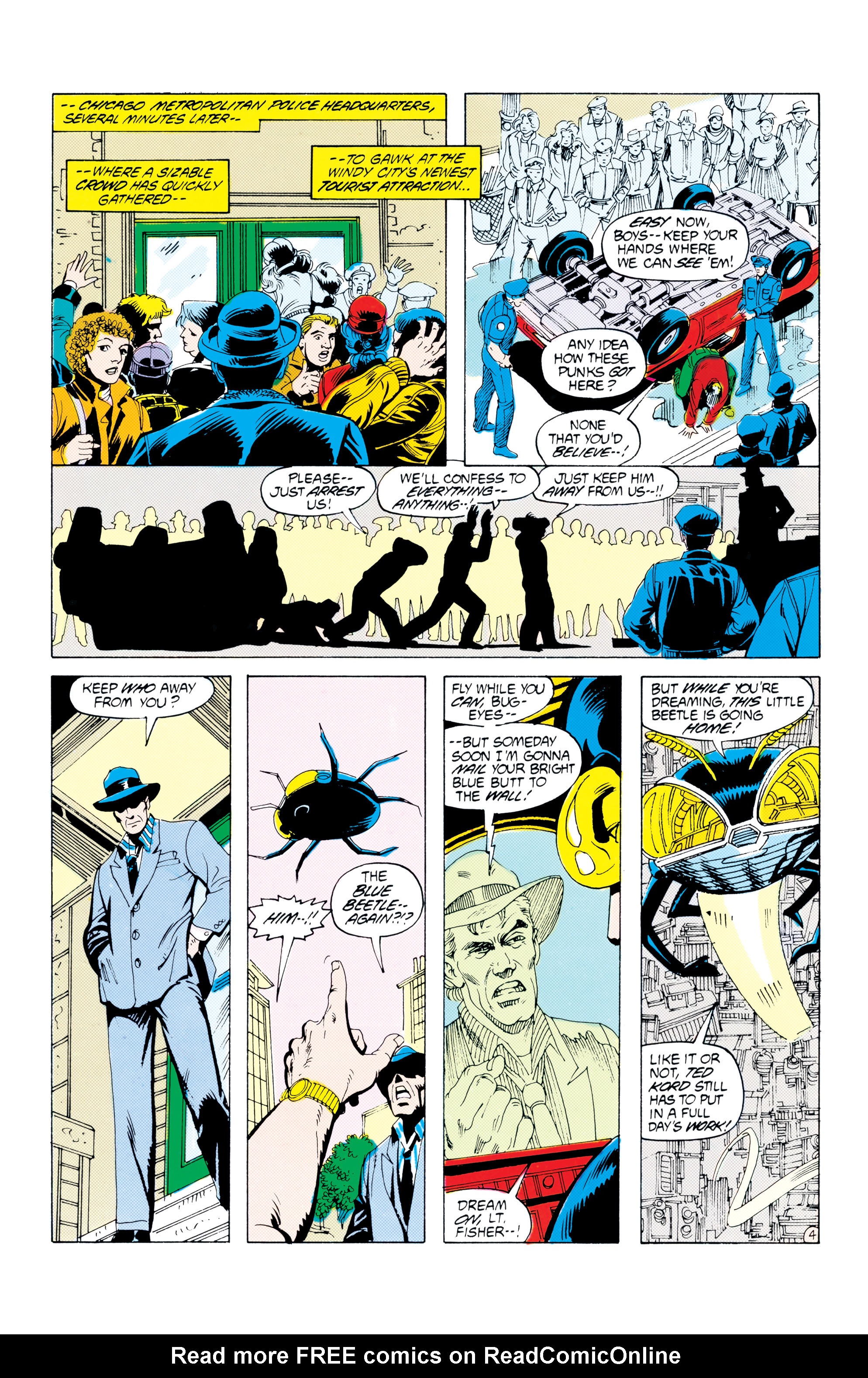 Read online Blue Beetle (1986) comic -  Issue #11 - 5