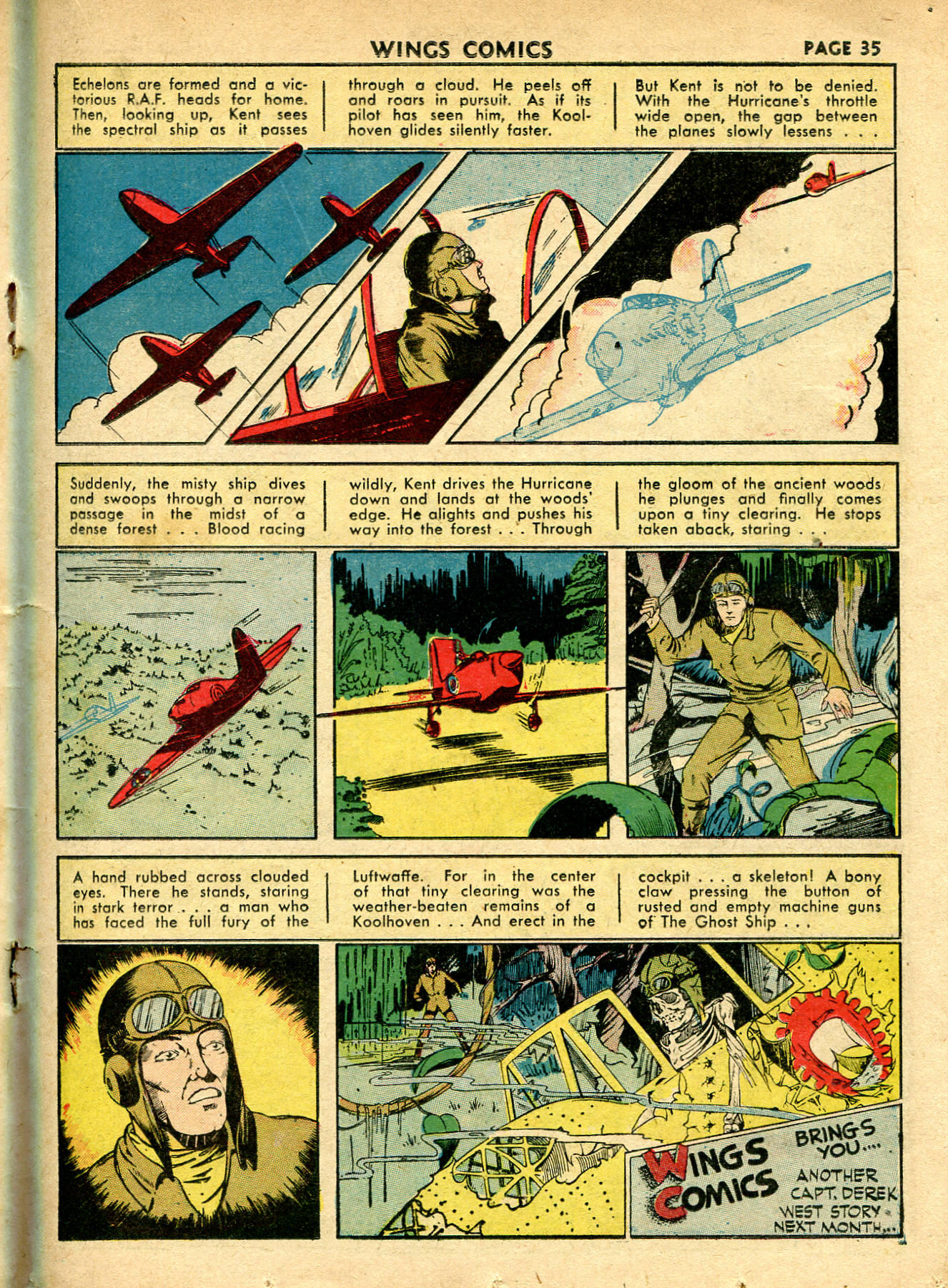 Read online Wings Comics comic -  Issue #15 - 37