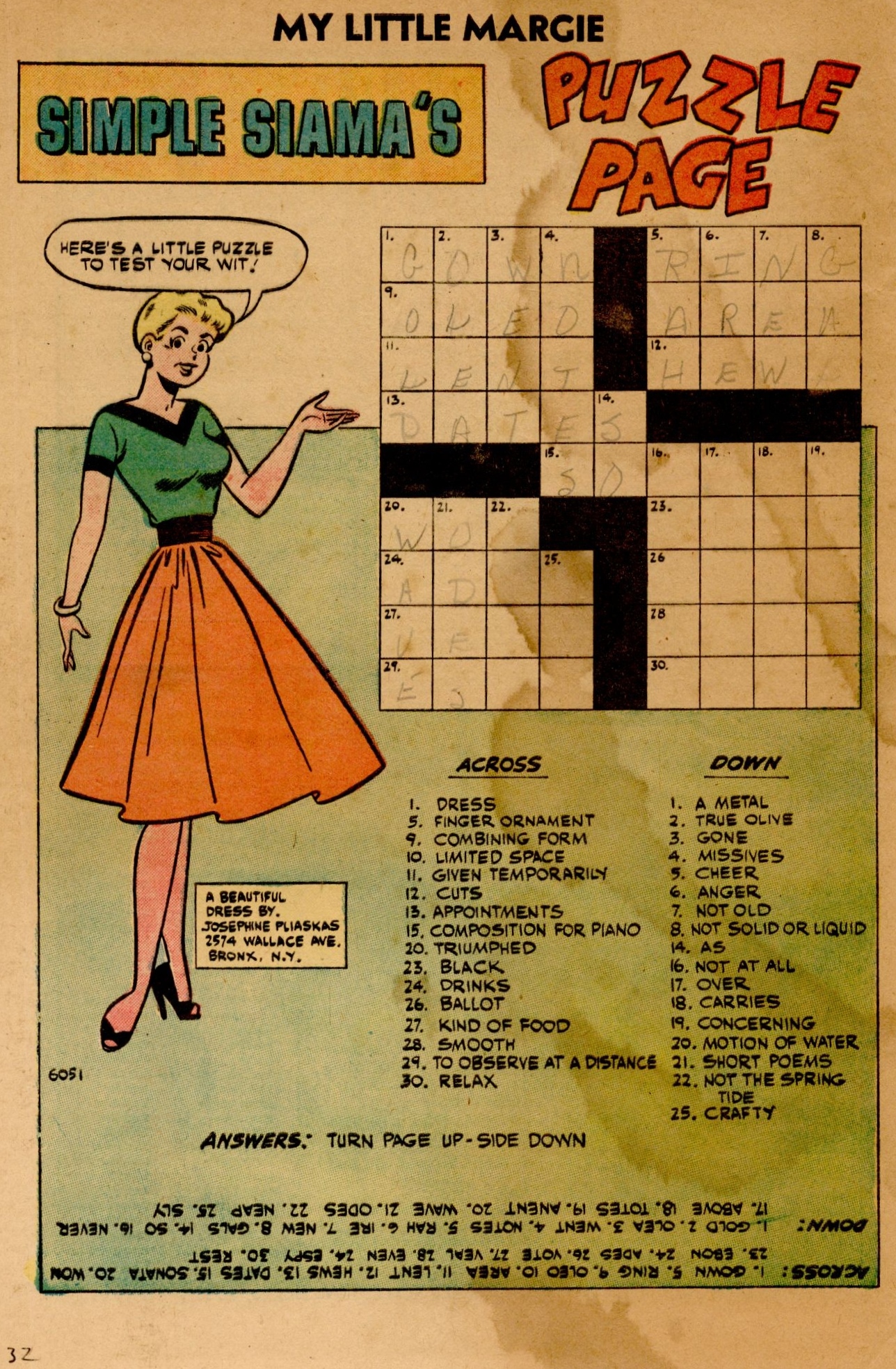 Read online My Little Margie (1954) comic -  Issue #32 - 33