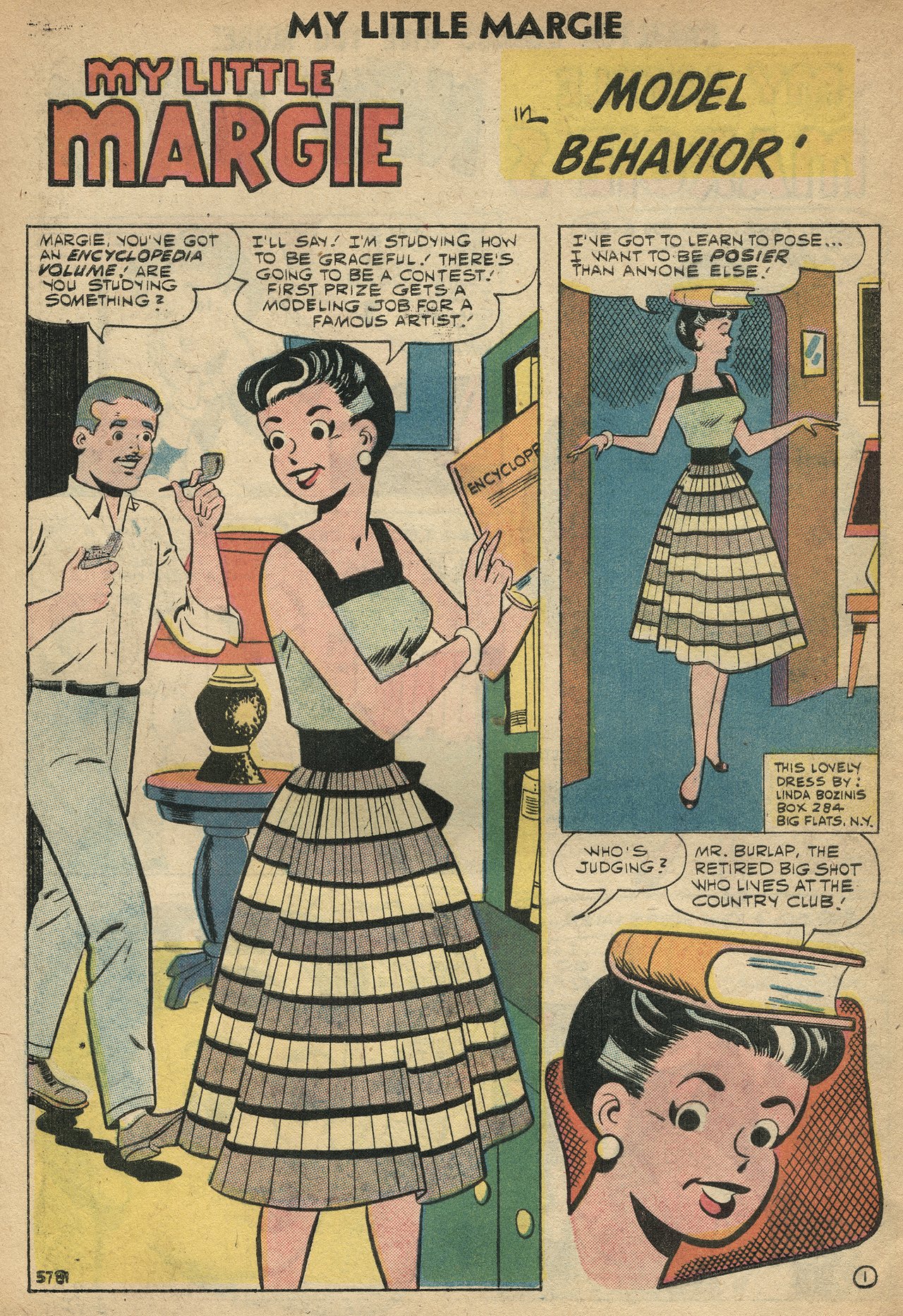 Read online My Little Margie (1954) comic -  Issue #27 - 4
