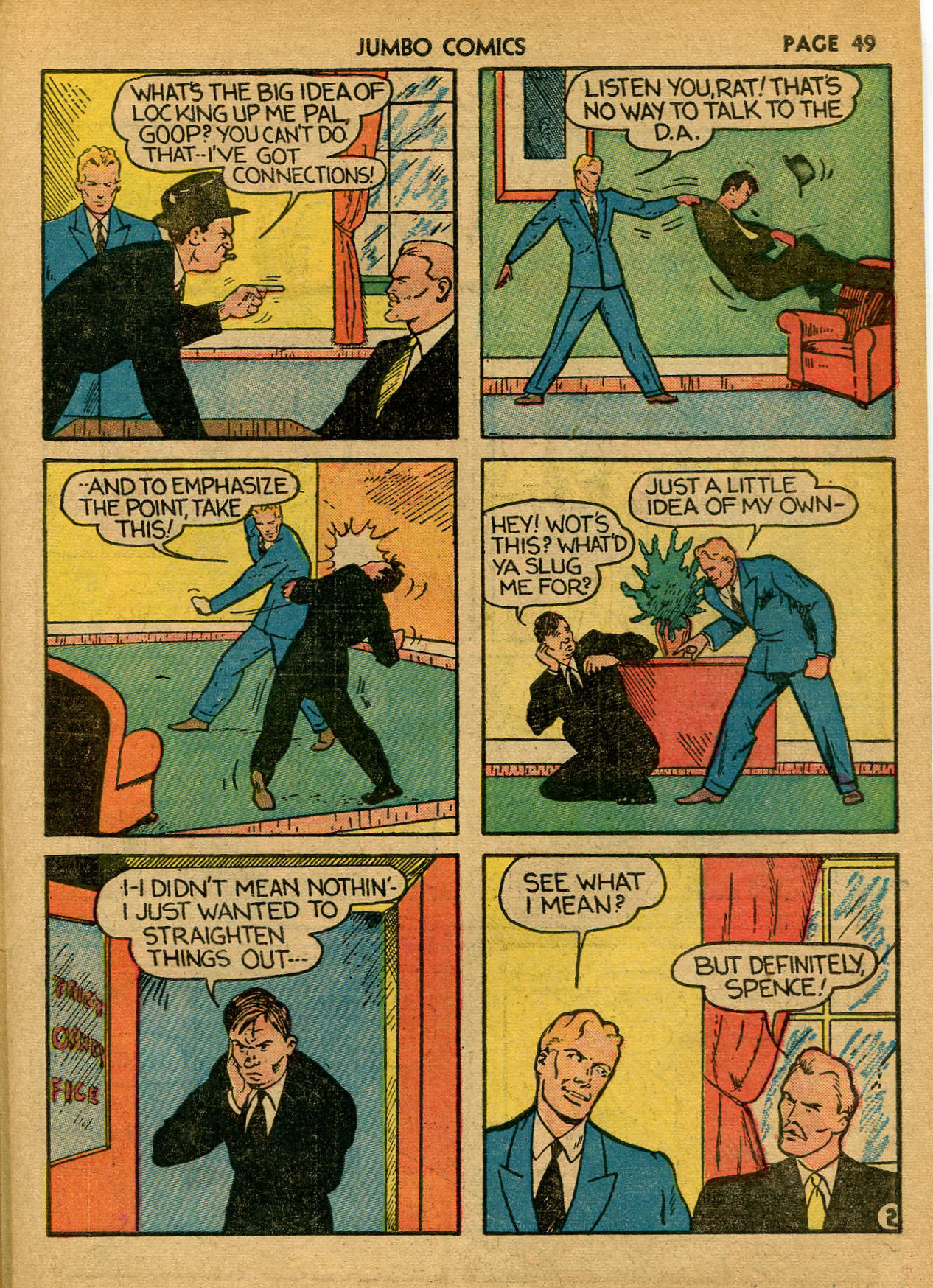Read online Jumbo Comics comic -  Issue #12 - 51