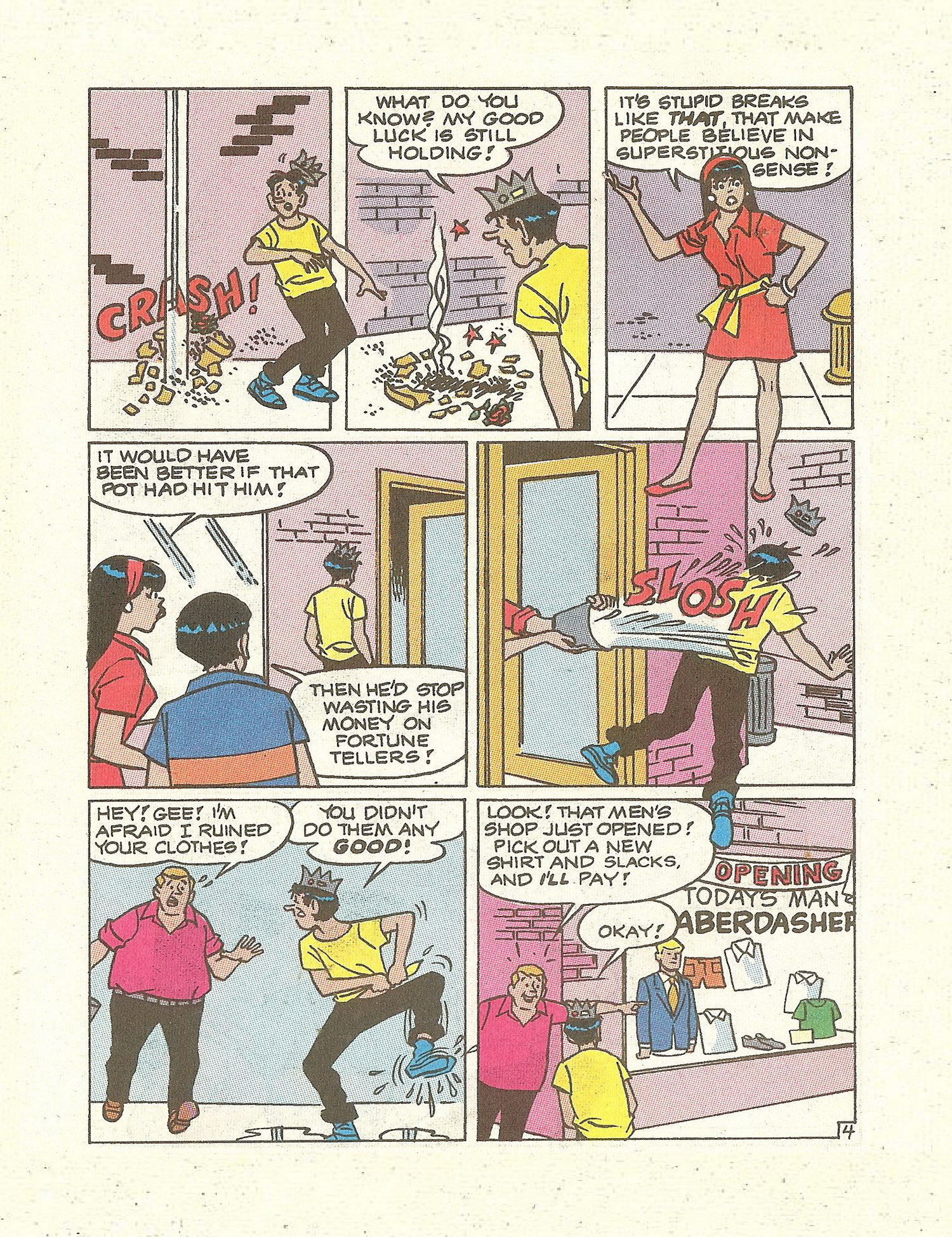 Read online Jughead Jones Comics Digest comic -  Issue #77 - 14