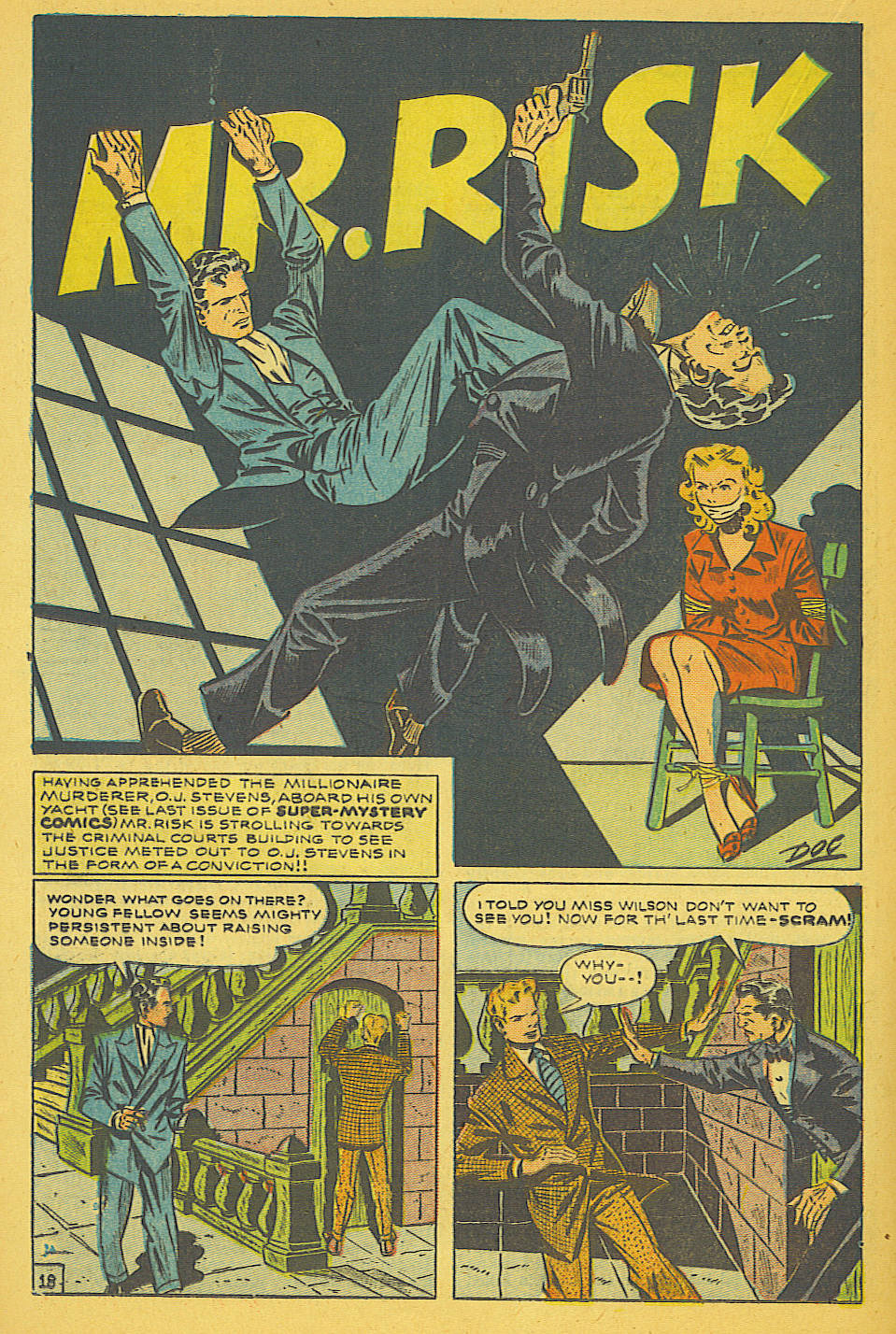 Read online Super-Mystery Comics comic -  Issue #28 - 11