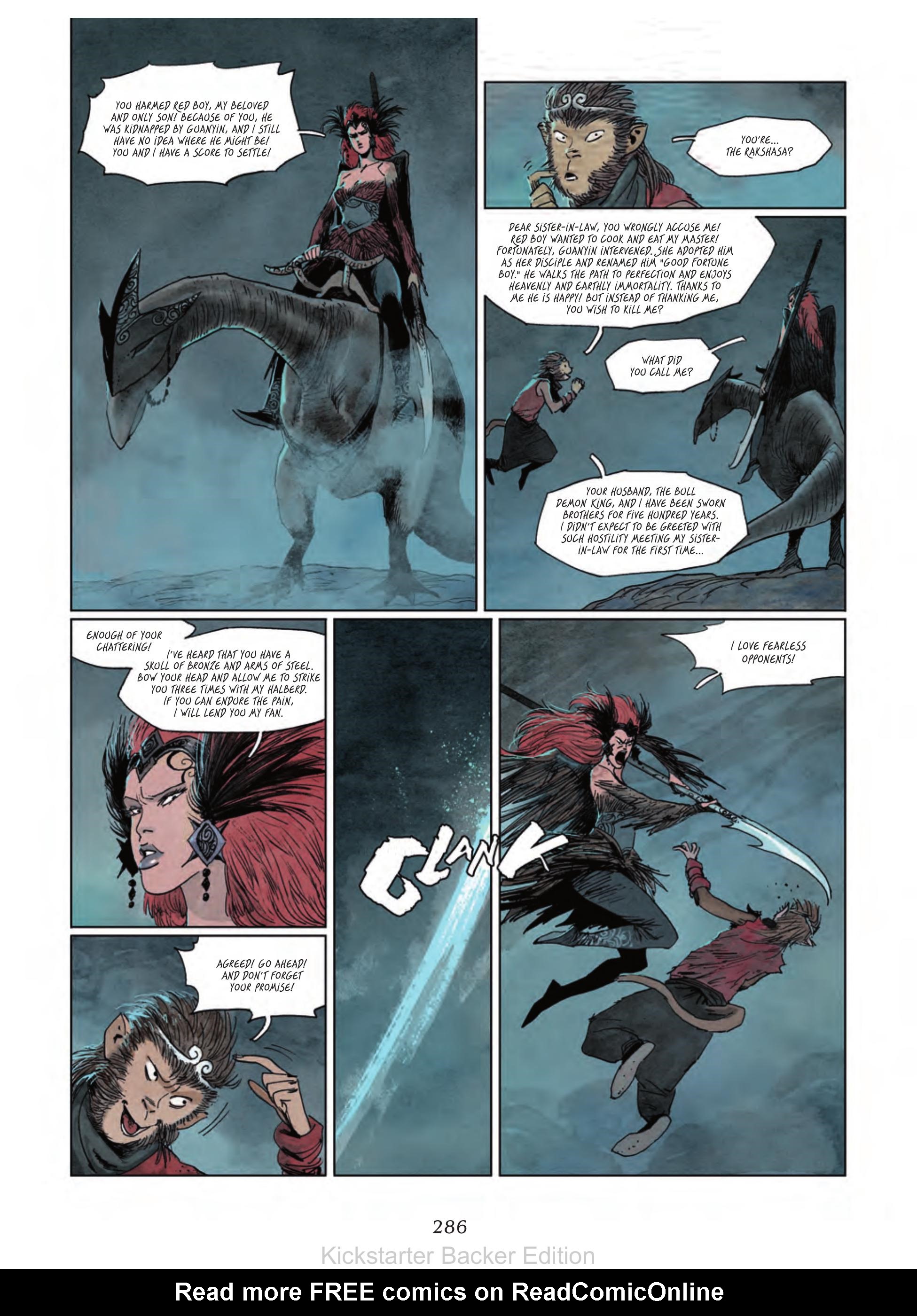 Read online The Monkey King: The Complete Odyssey comic -  Issue # TPB (Part 3) - 88