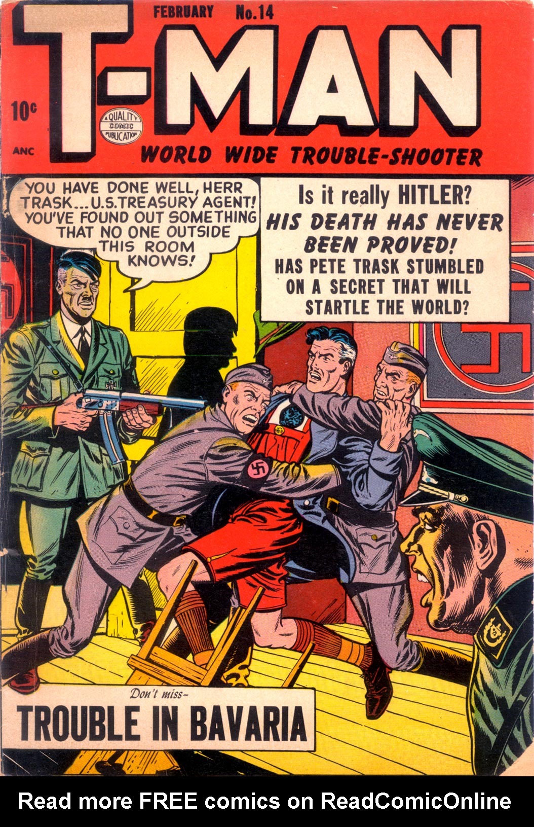 Read online T-Man: World Wide Trouble Shooter comic -  Issue #14 - 1