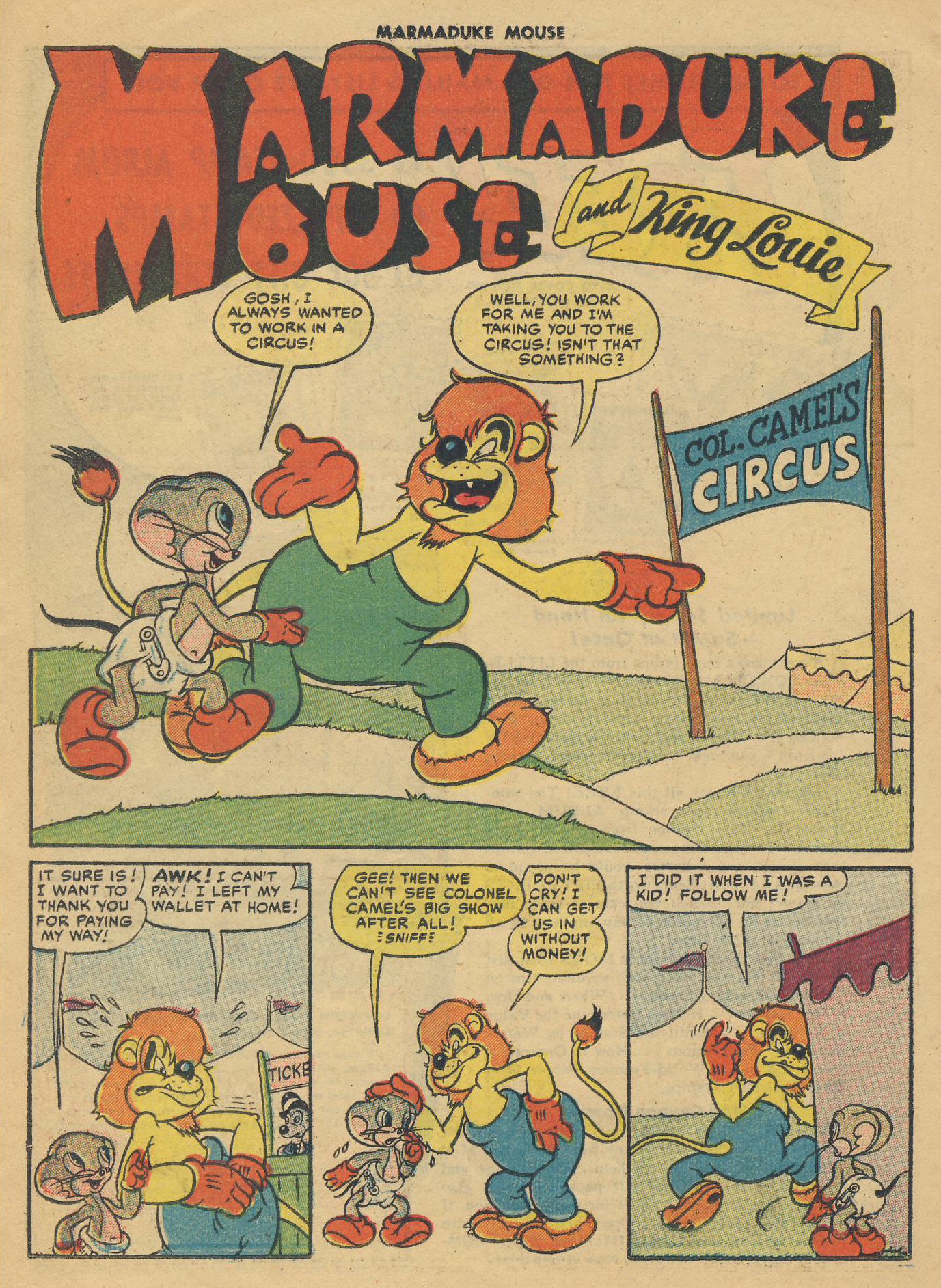 Read online Marmaduke Mouse comic -  Issue #57 - 14