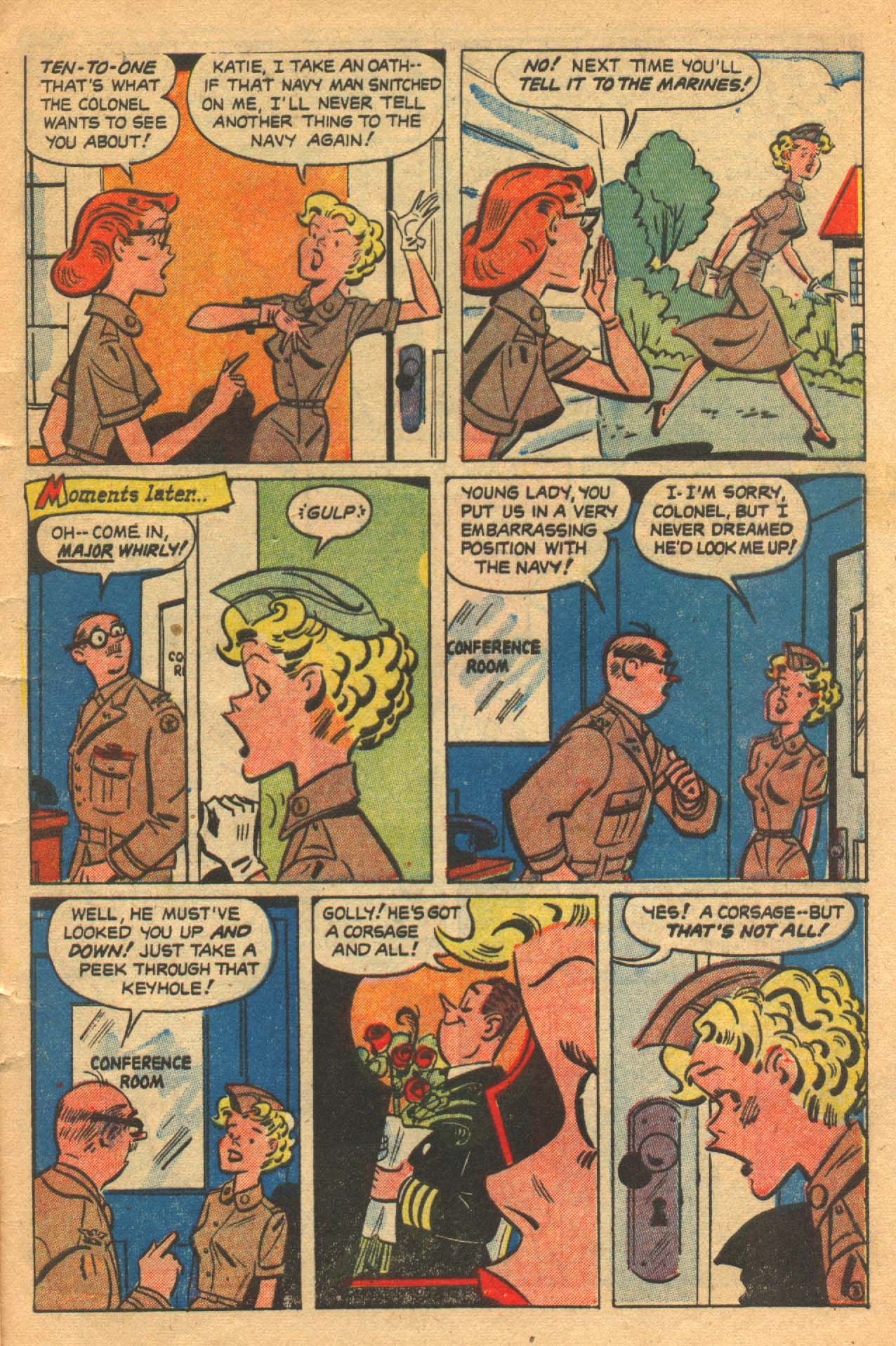 Read online G. I. Jane (1953) comic -  Issue #5 - 4