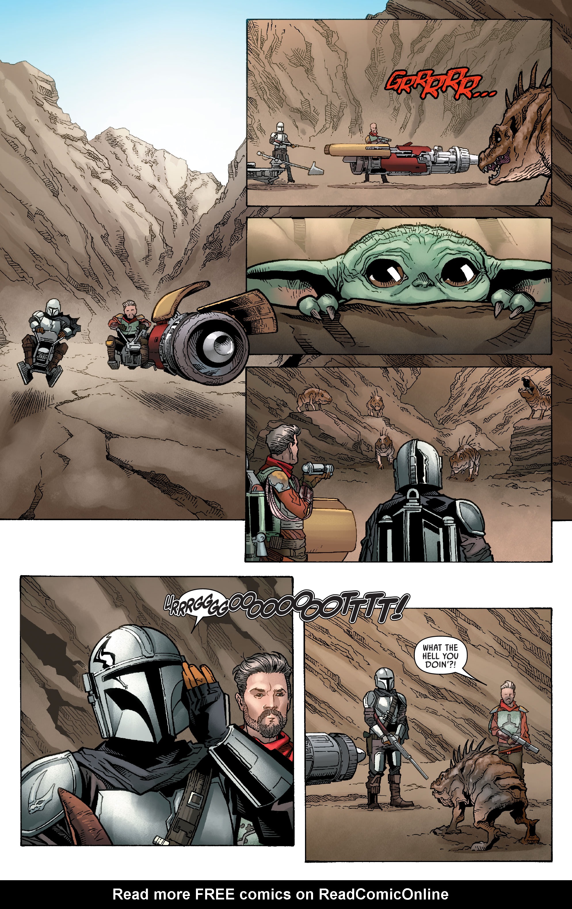 Read online Star Wars: The Mandalorian Season 2 comic -  Issue #1 - 23