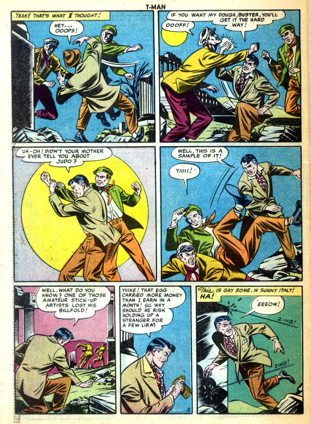 Read online T-Man: World Wide Trouble Shooter comic -  Issue #31 - 22