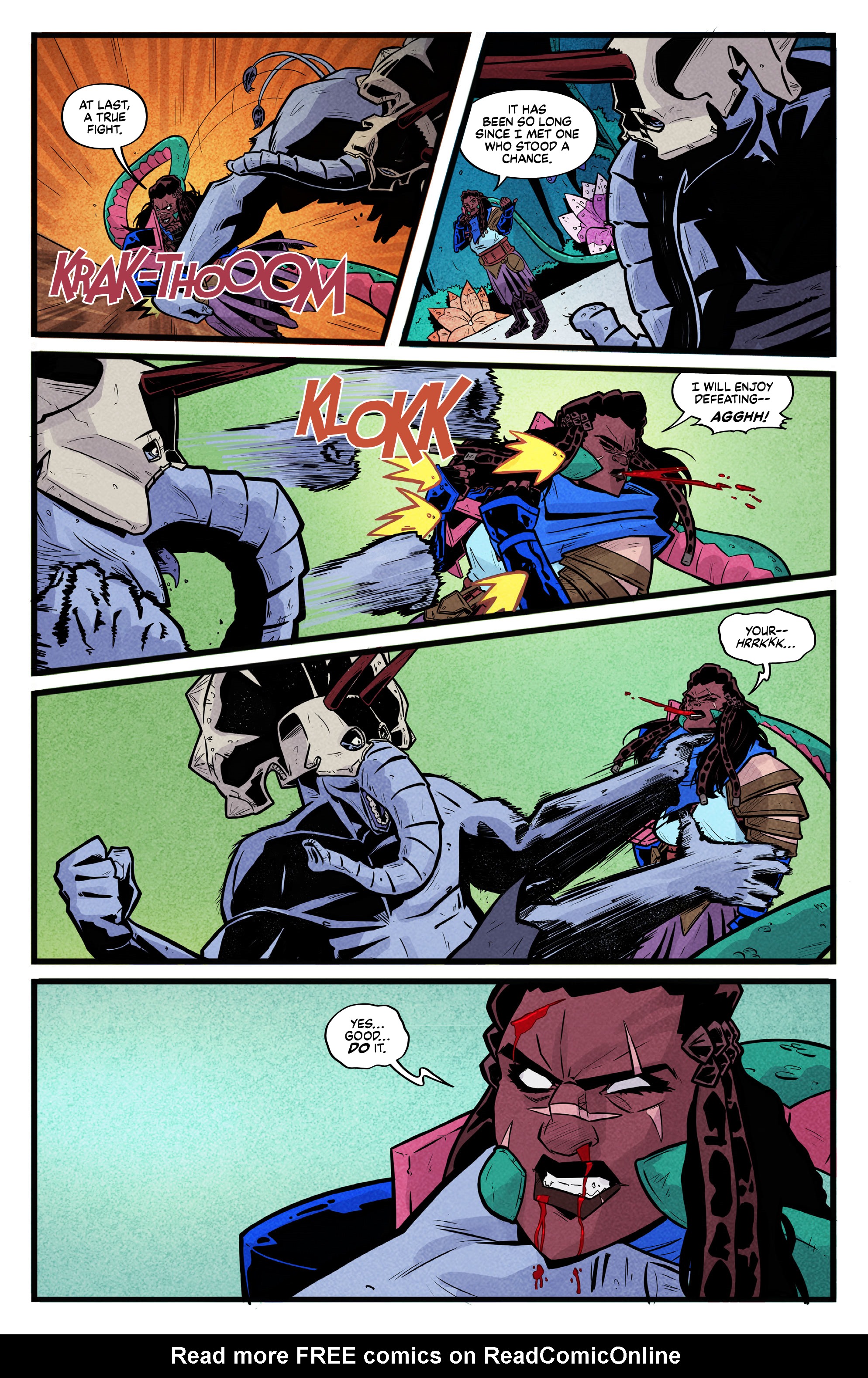 Read online Godfell comic -  Issue #4 - 16