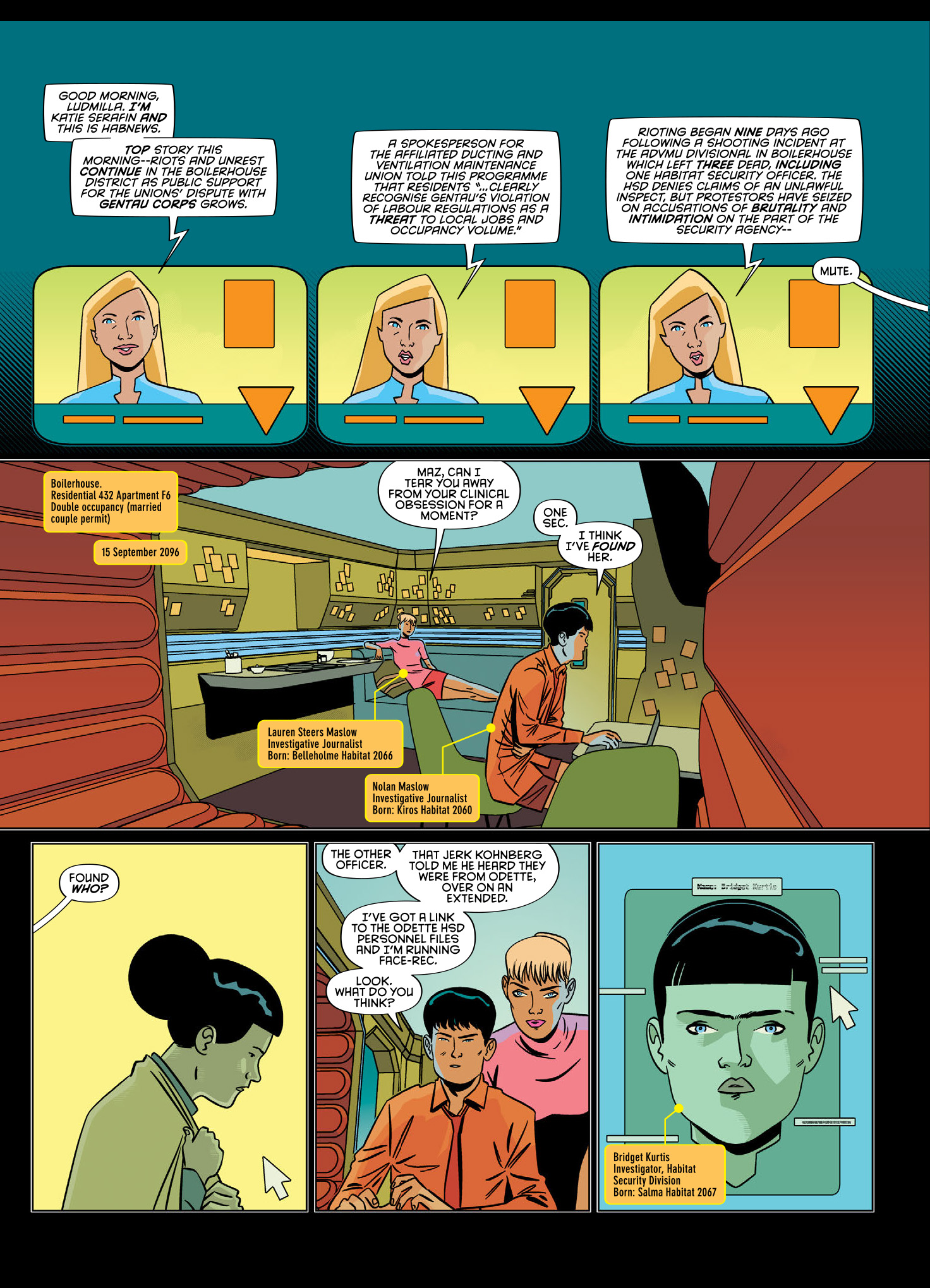 Read online Brink comic -  Issue # TPB 5 - 34