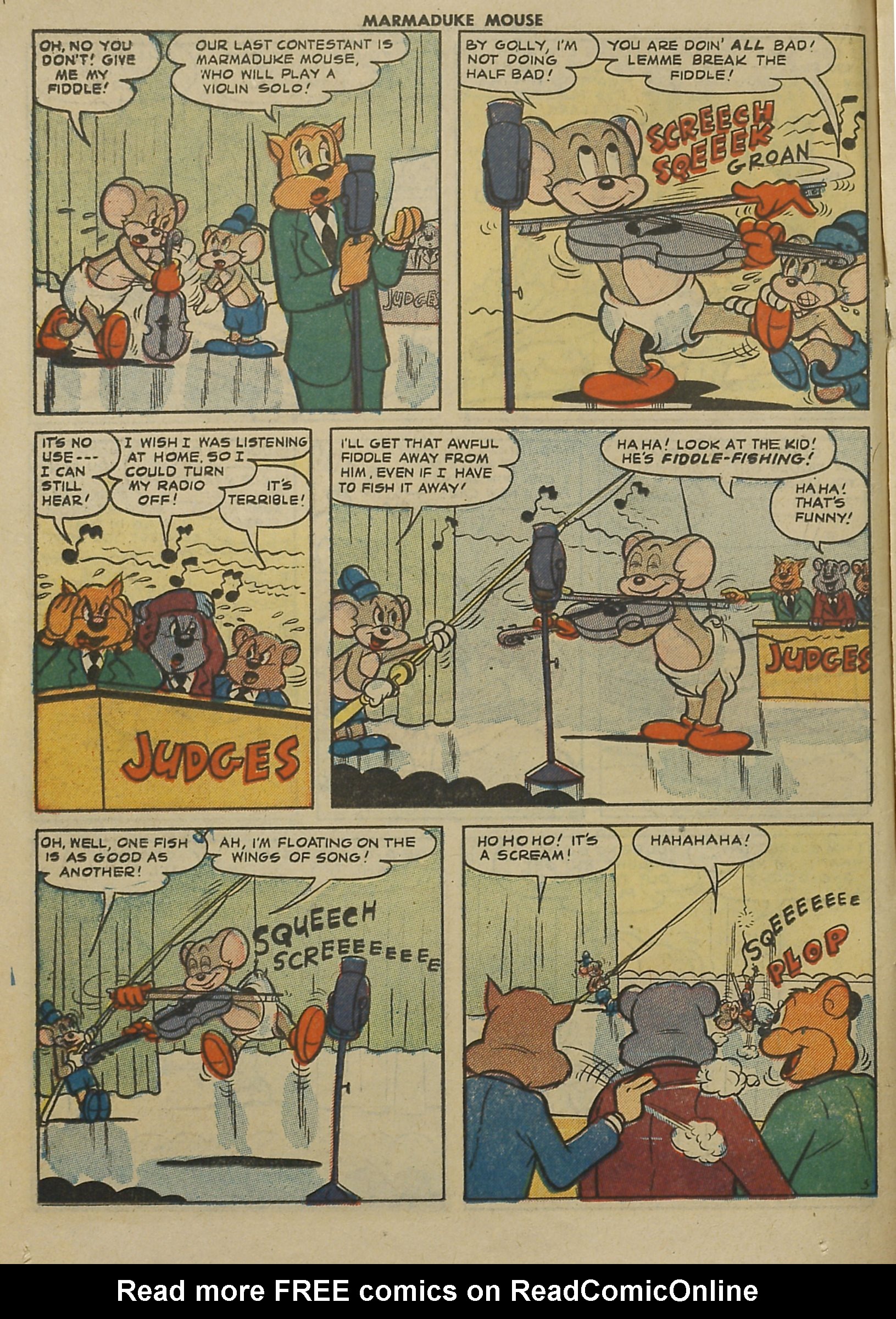 Read online Marmaduke Mouse comic -  Issue #45 - 16