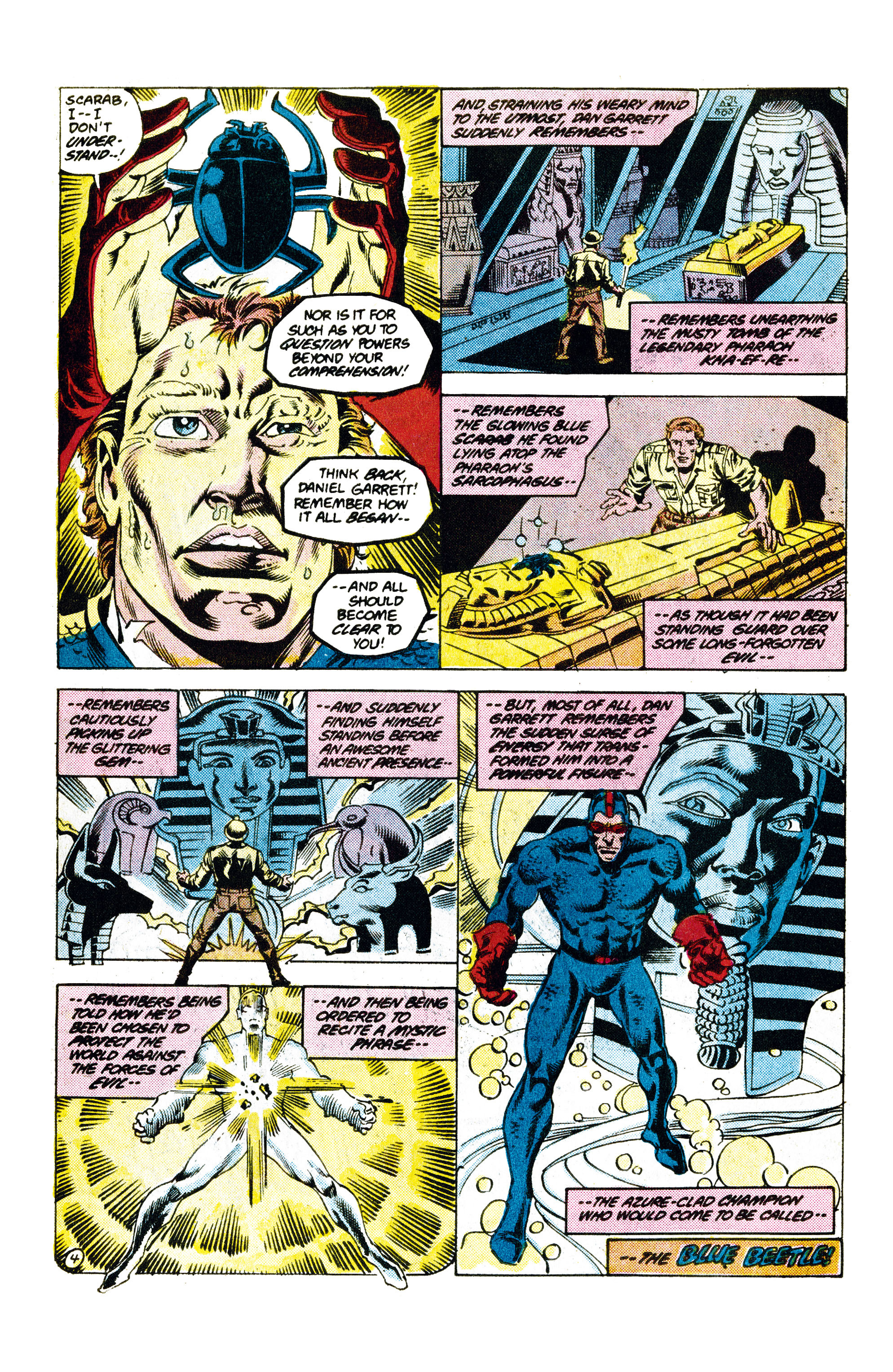 Read online Blue Beetle (1986) comic -  Issue #17 - 4