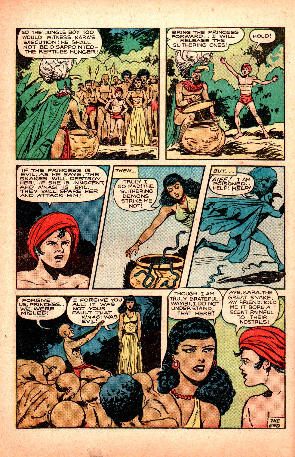 Read online Wambi Jungle Boy comic -  Issue #6 - 34