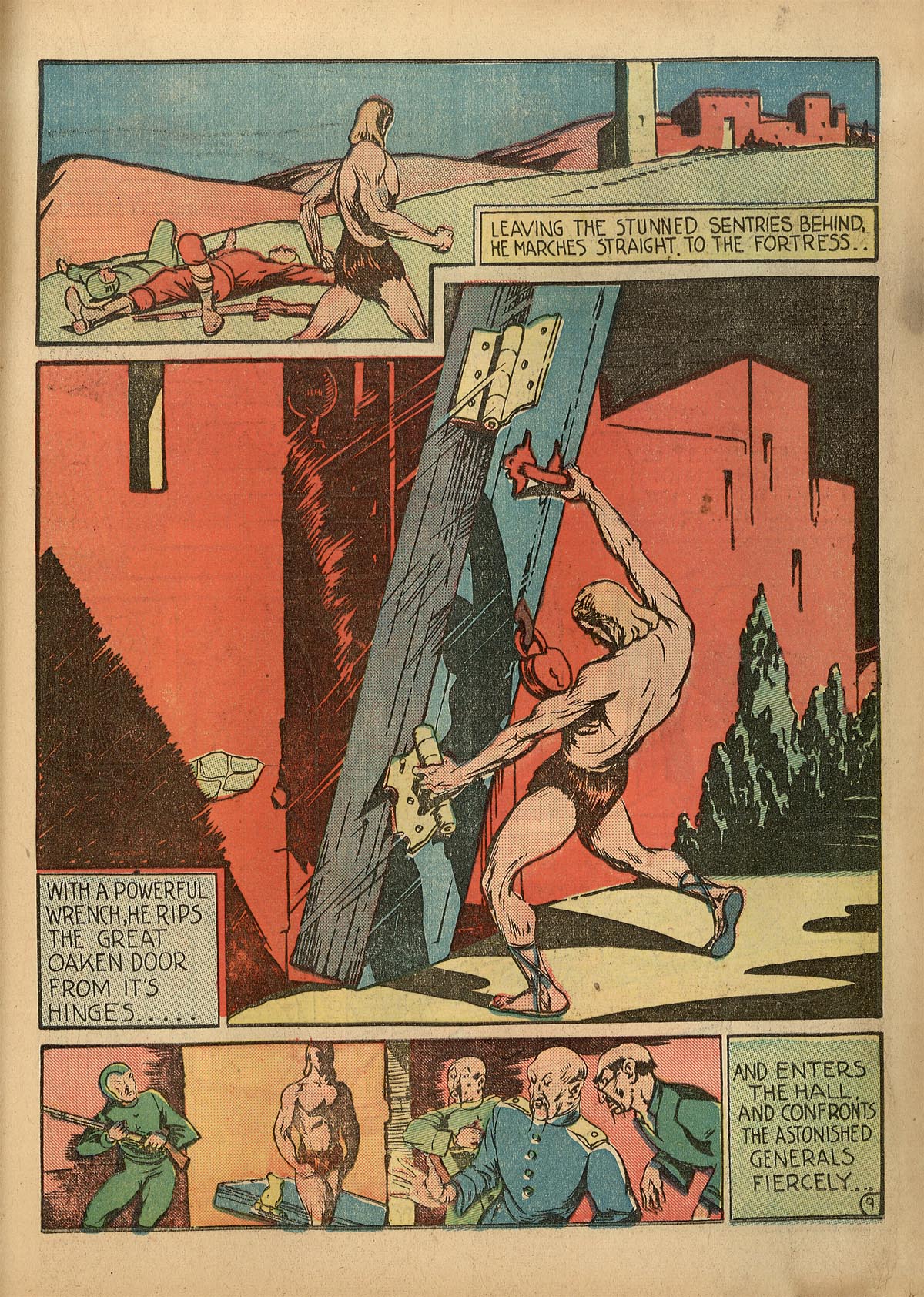 Read online Samson (1940) comic -  Issue #1 - 26