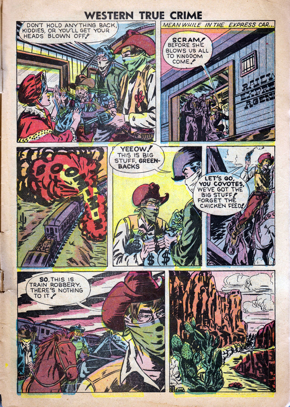 Read online Western True Crime comic -  Issue #2 - 10