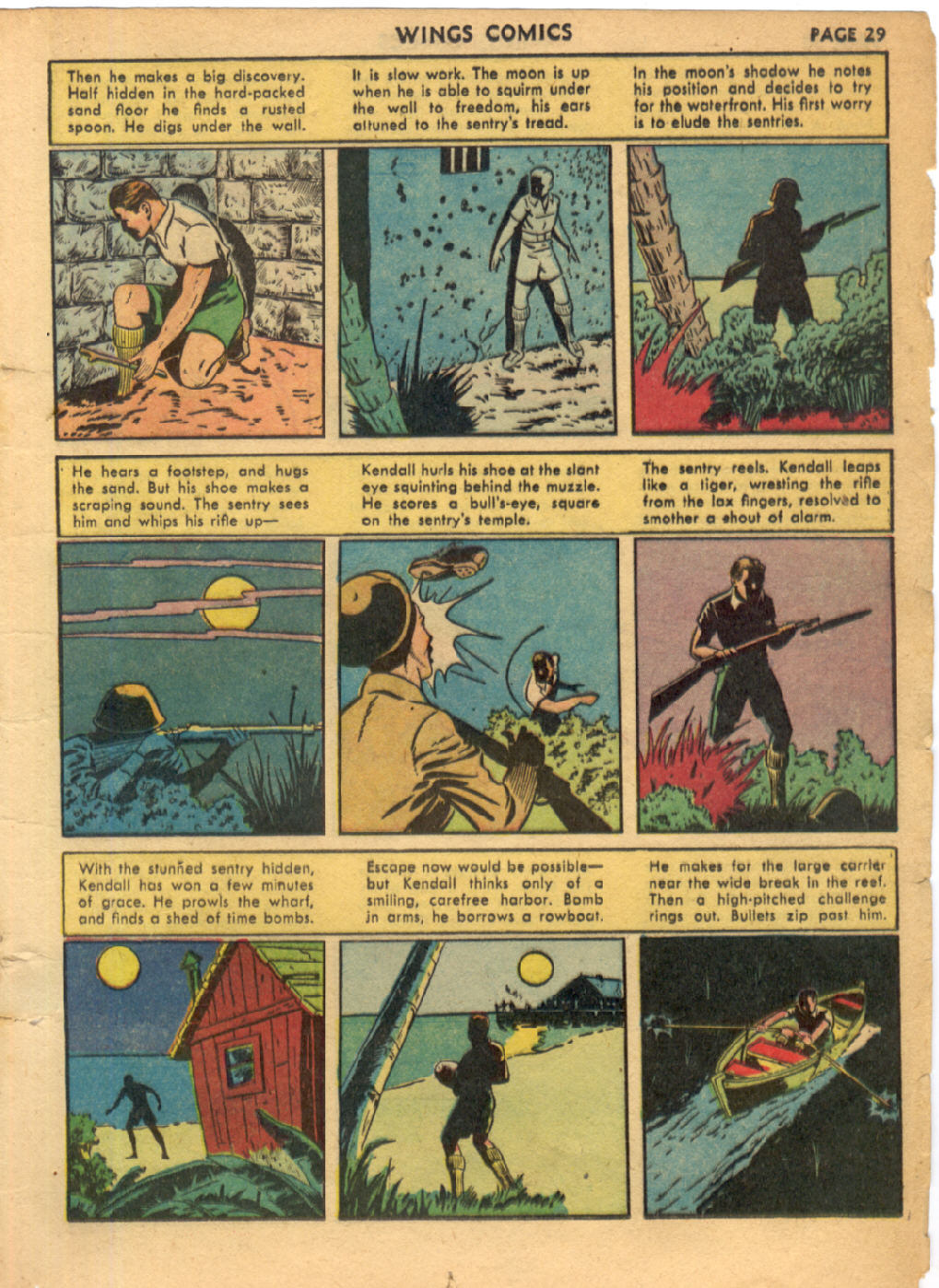 Read online Wings Comics comic -  Issue #21 - 31