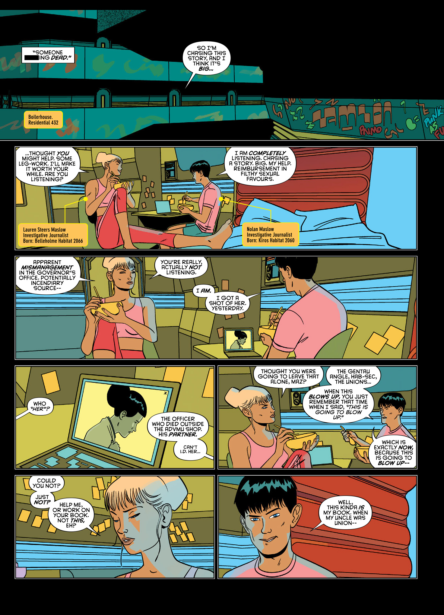 Read online Brink comic -  Issue # TPB 5 - 10
