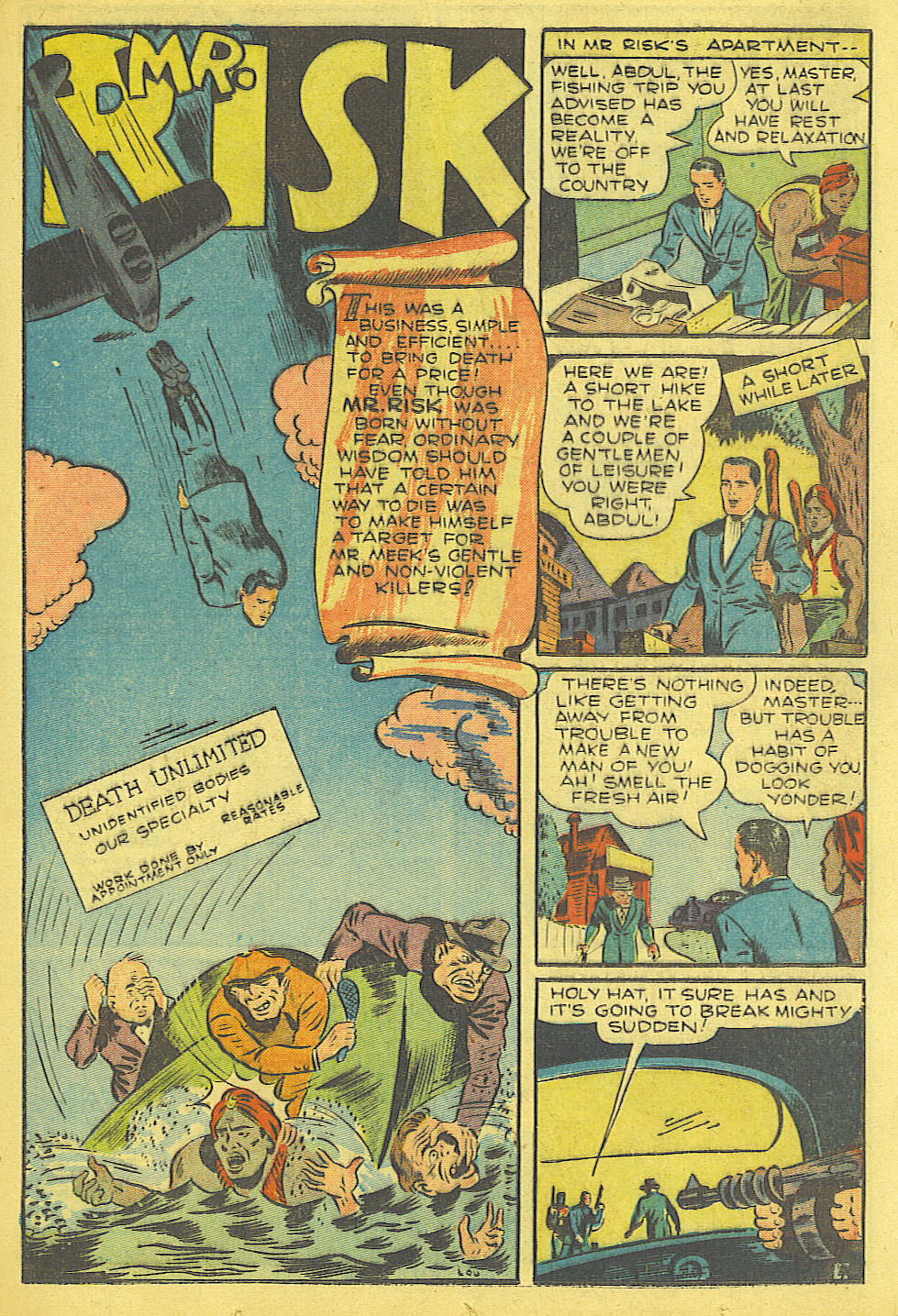 Read online Super-Mystery Comics comic -  Issue #18 - 42