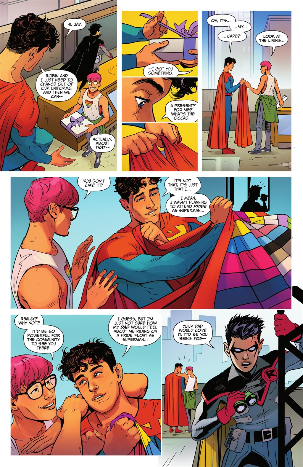 Read online DC Pride (2022) comic -  Issue # _The New Generation (Part 1) - 12