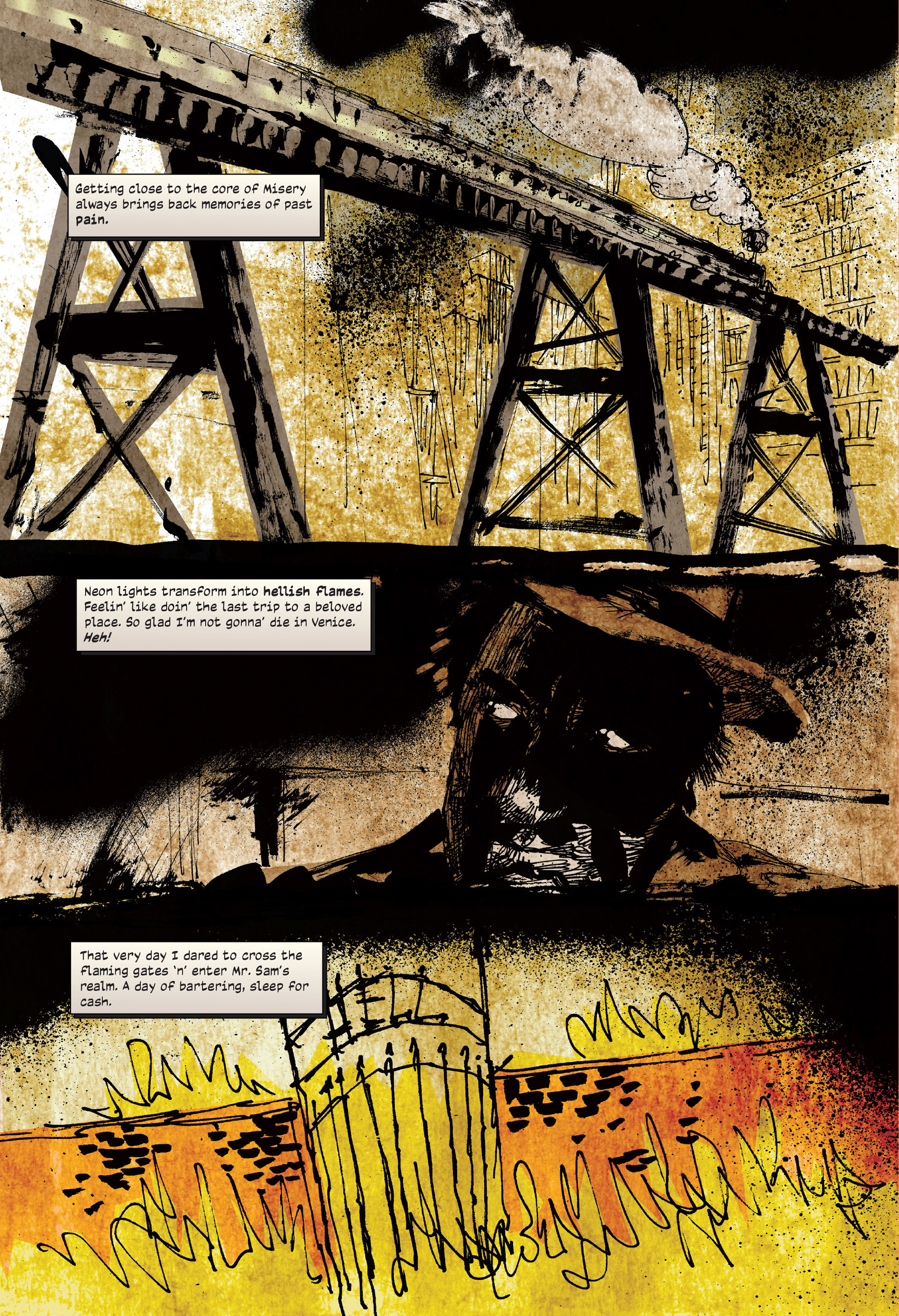 Read online Misery City comic -  Issue #3 - 8