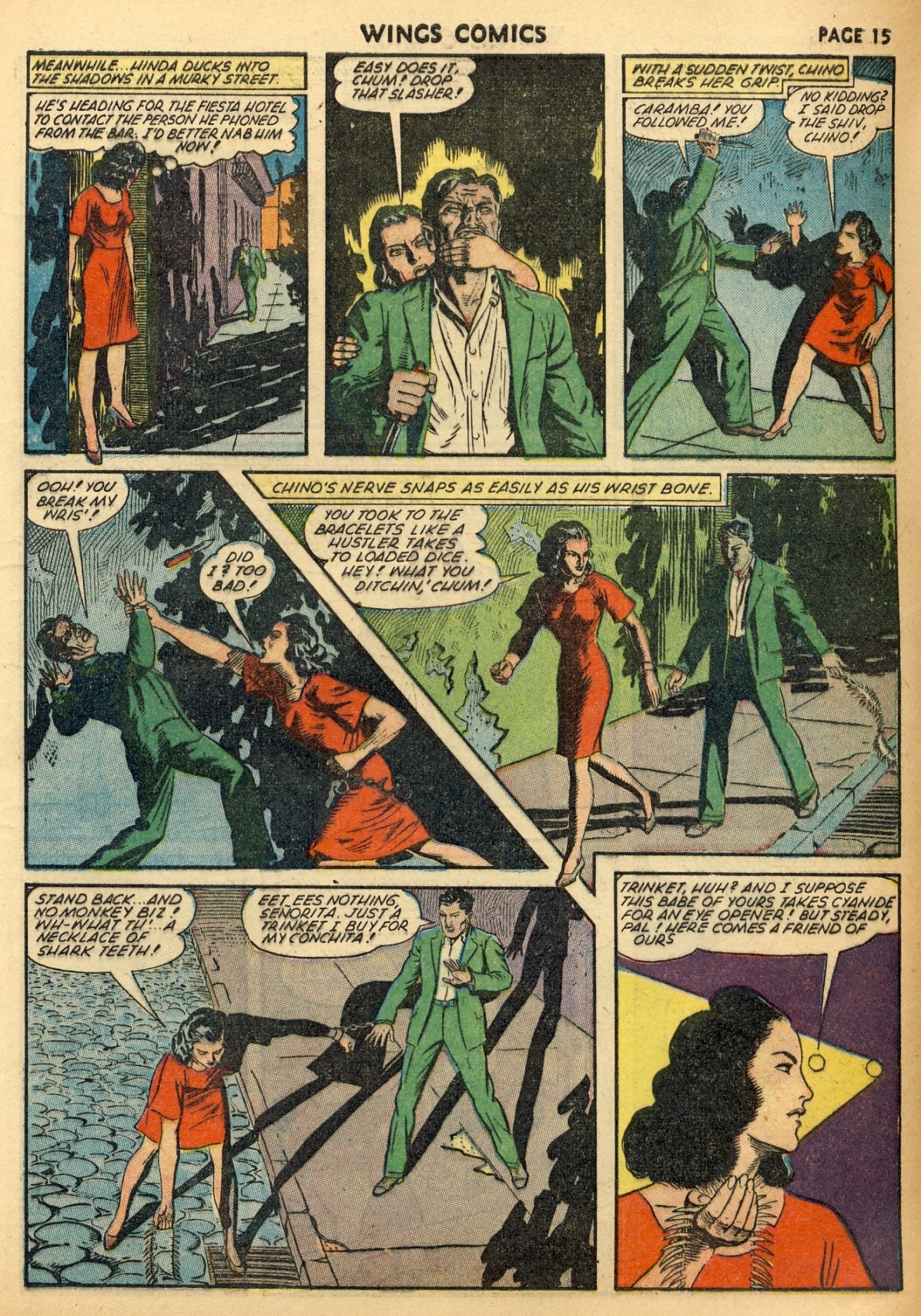 Read online Wings Comics comic -  Issue #29 - 17