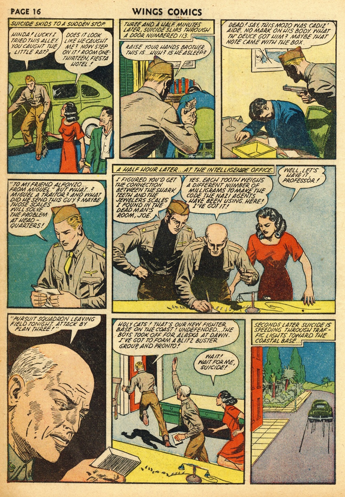 Read online Wings Comics comic -  Issue #29 - 18