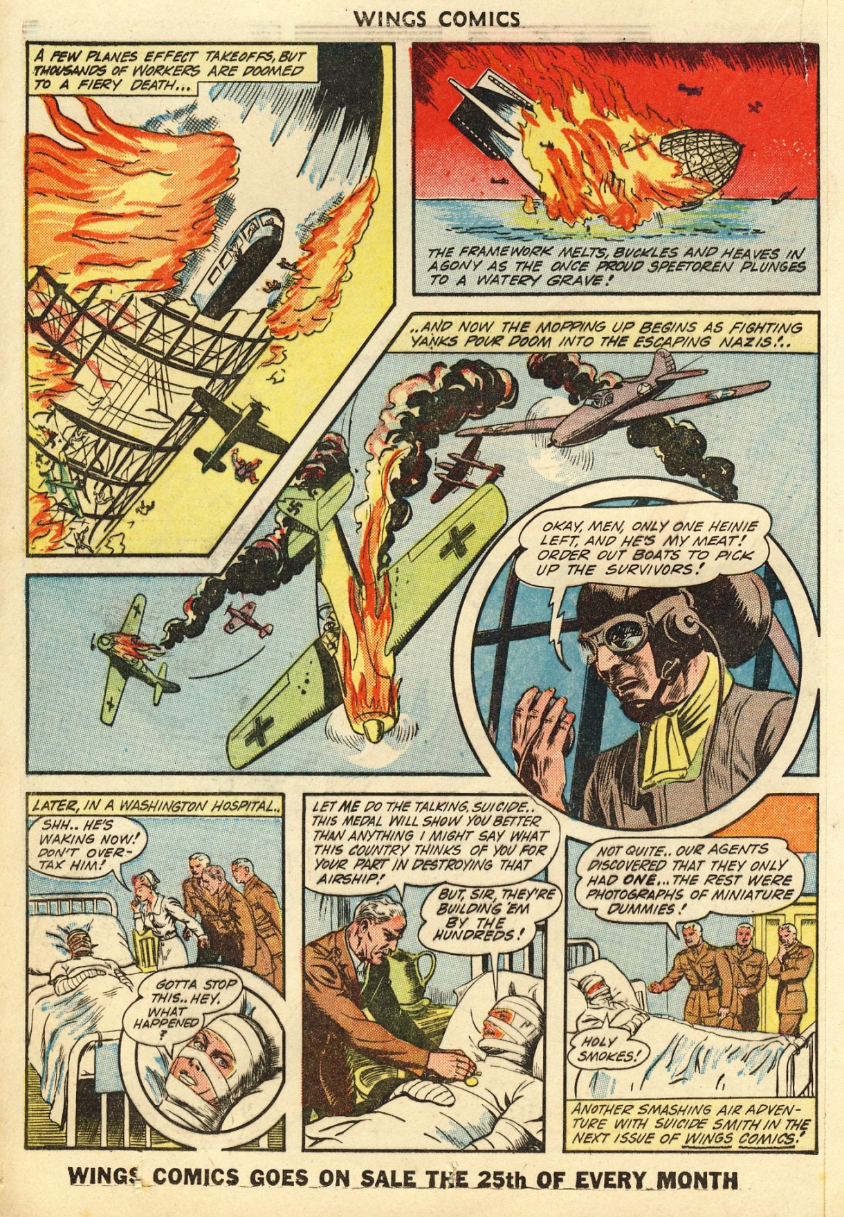 Read online Wings Comics comic -  Issue #36 - 36