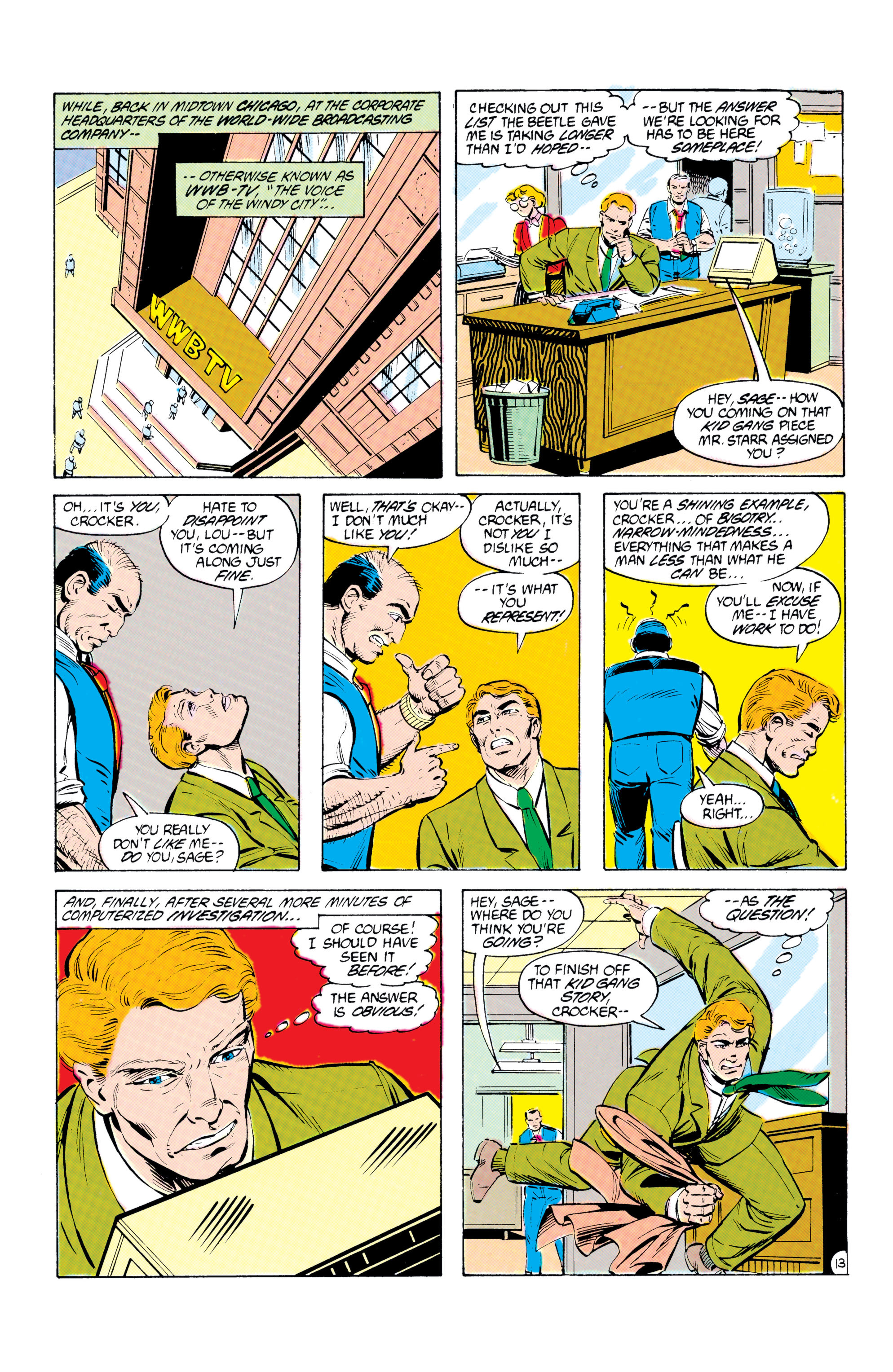Read online Blue Beetle (1986) comic -  Issue #6 - 14