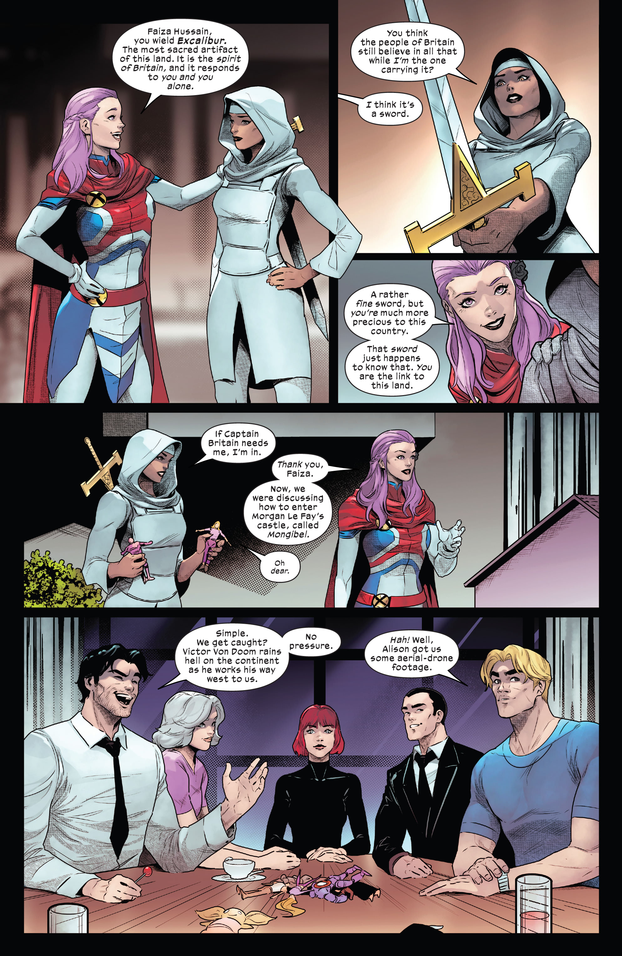 Read online Betsy Braddock: Captain Britain comic -  Issue #5 - 3