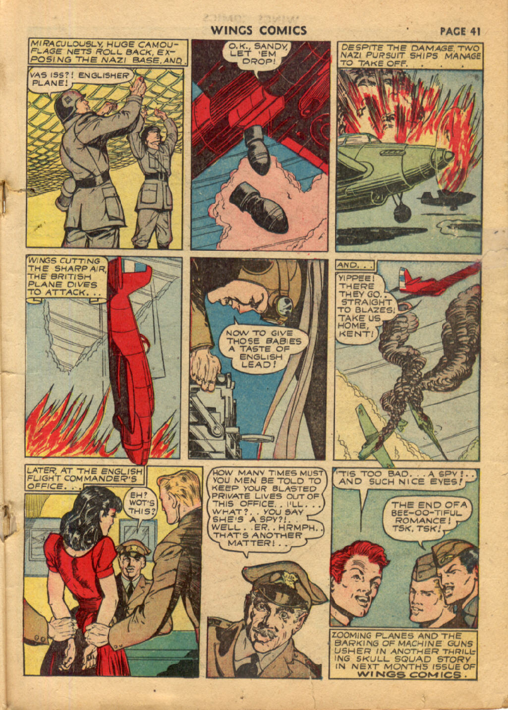 Read online Wings Comics comic -  Issue #21 - 43
