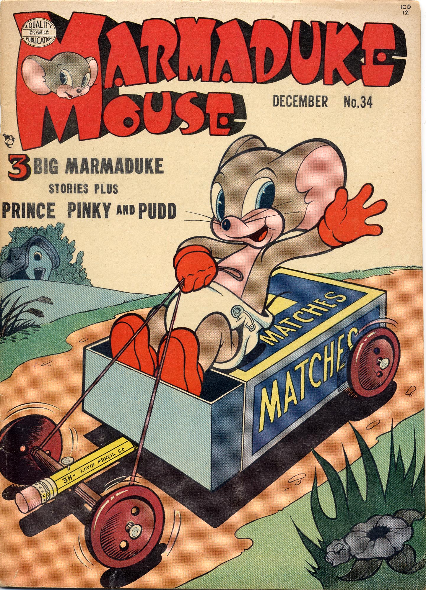 Read online Marmaduke Mouse comic -  Issue #34 - 1