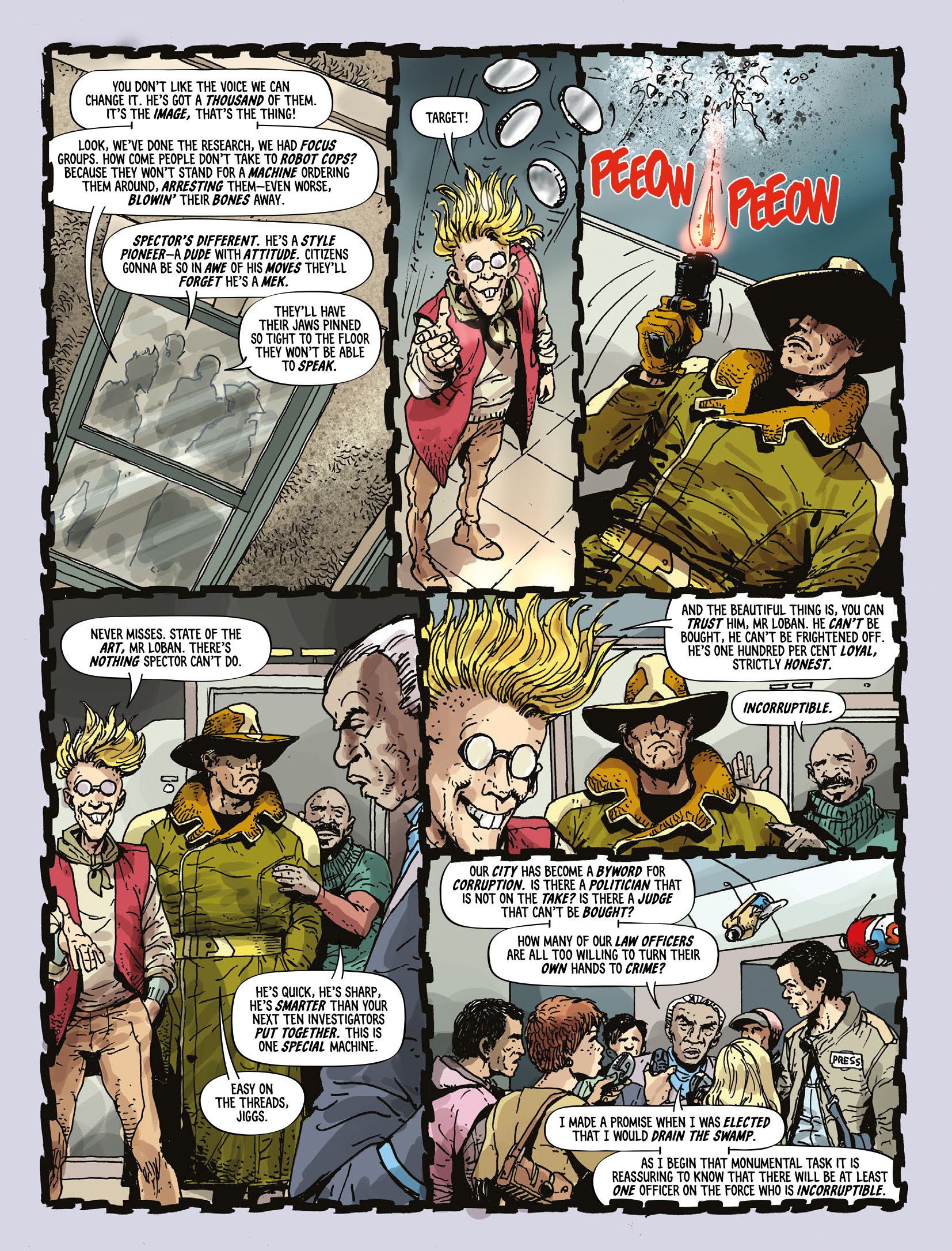 Read online Judge Dredd Megazine (Vol. 5) comic -  Issue #455 - 23