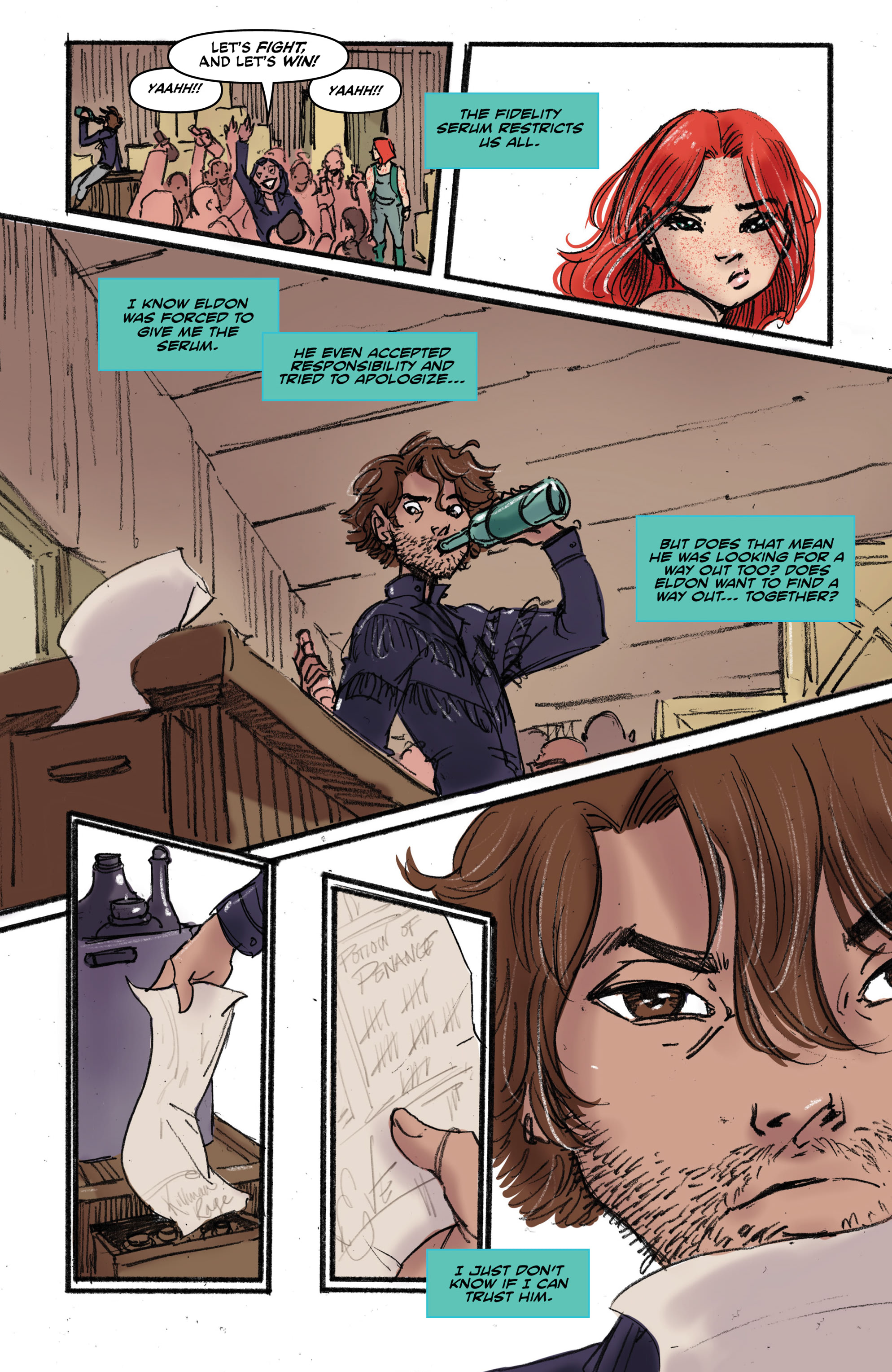 Read online Stoneheart comic -  Issue #4 - 17