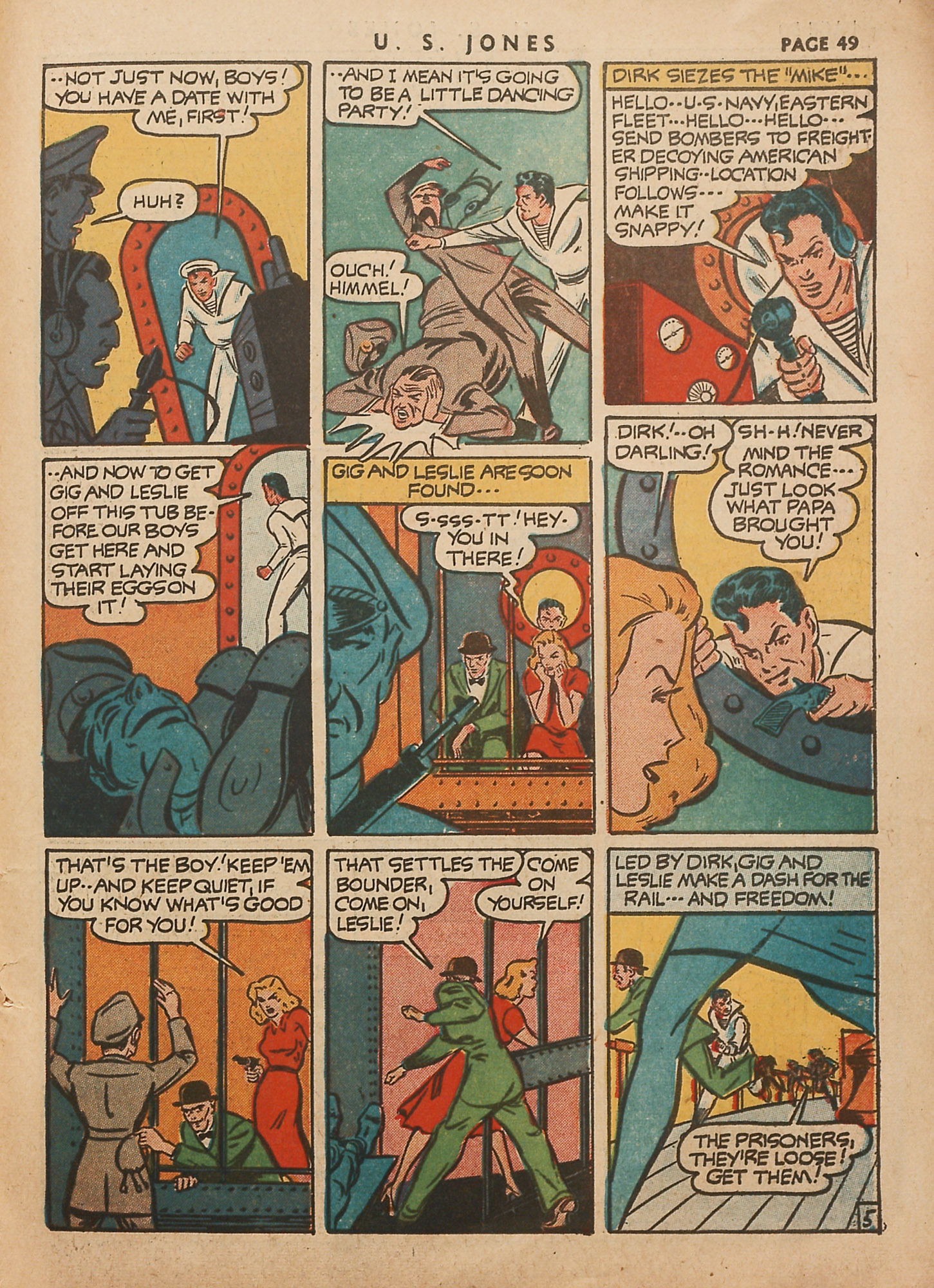 Read online U.S. Jones comic -  Issue #1 - 49