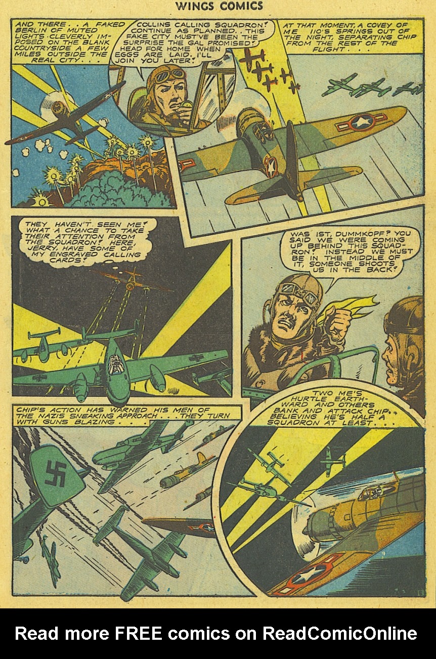 Read online Wings Comics comic -  Issue #43 - 47