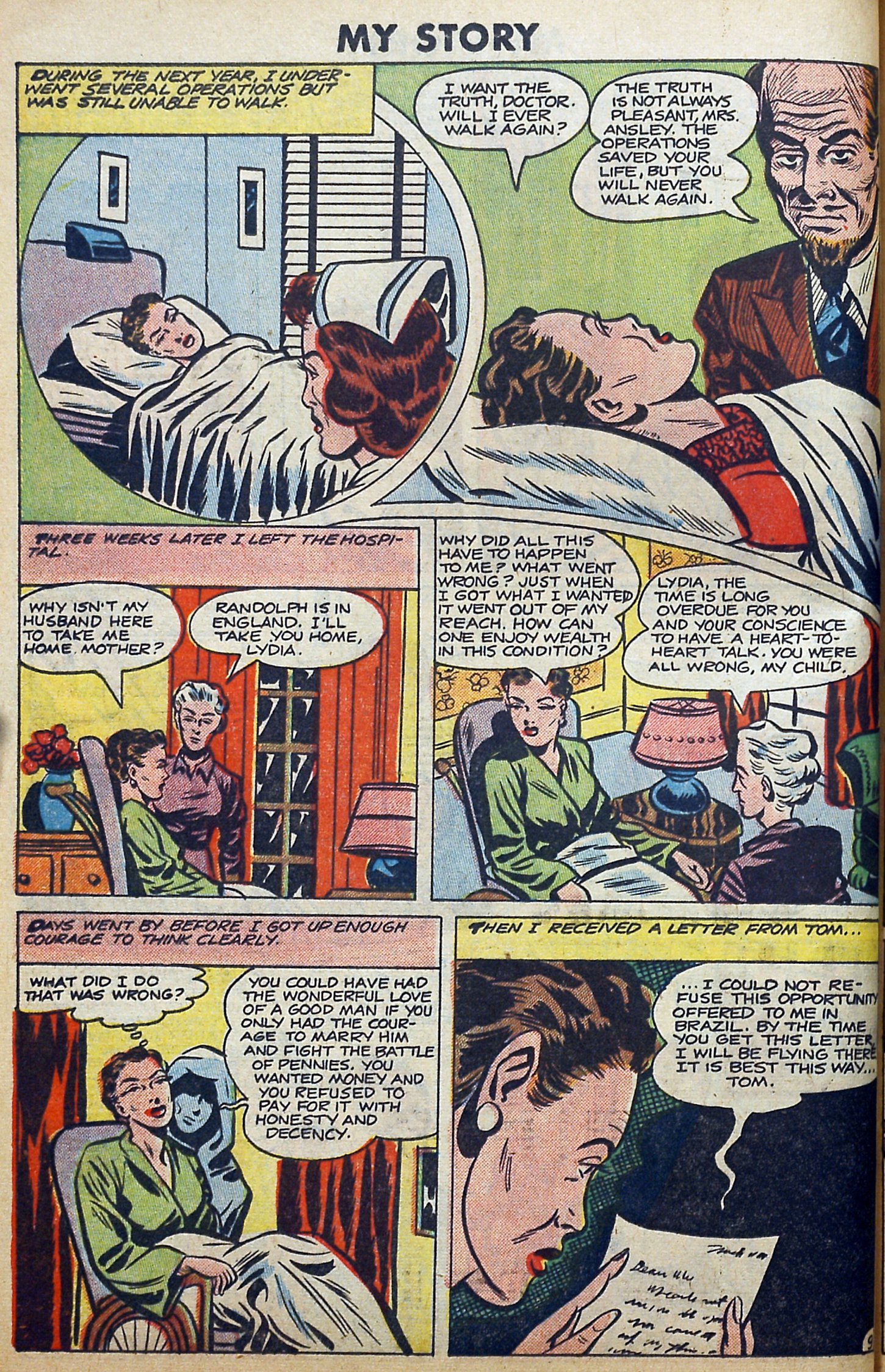 Read online My Story True Romances In Pictures comic -  Issue #11 - 19
